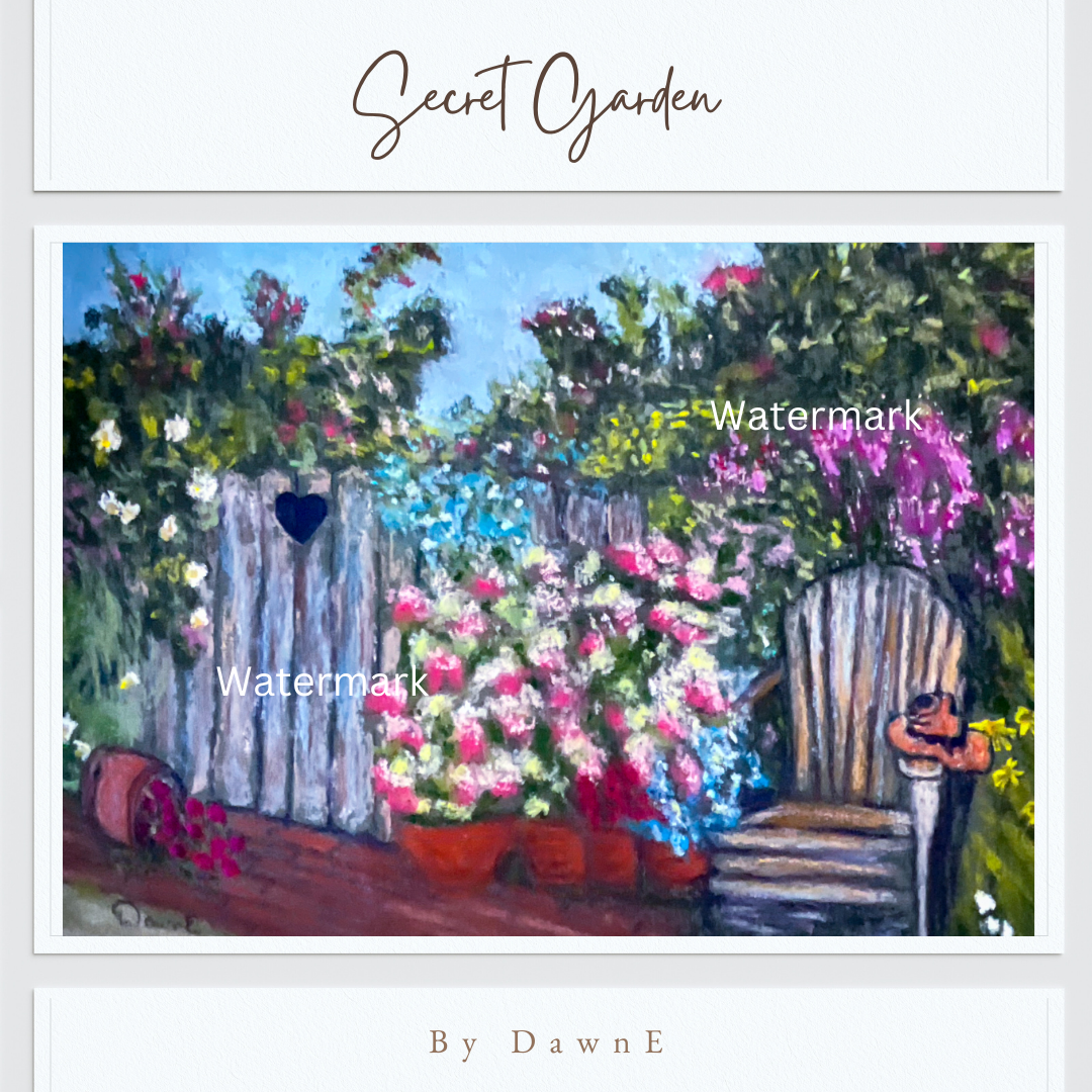 Secret Garden 8 x 10 Photo Print unframed