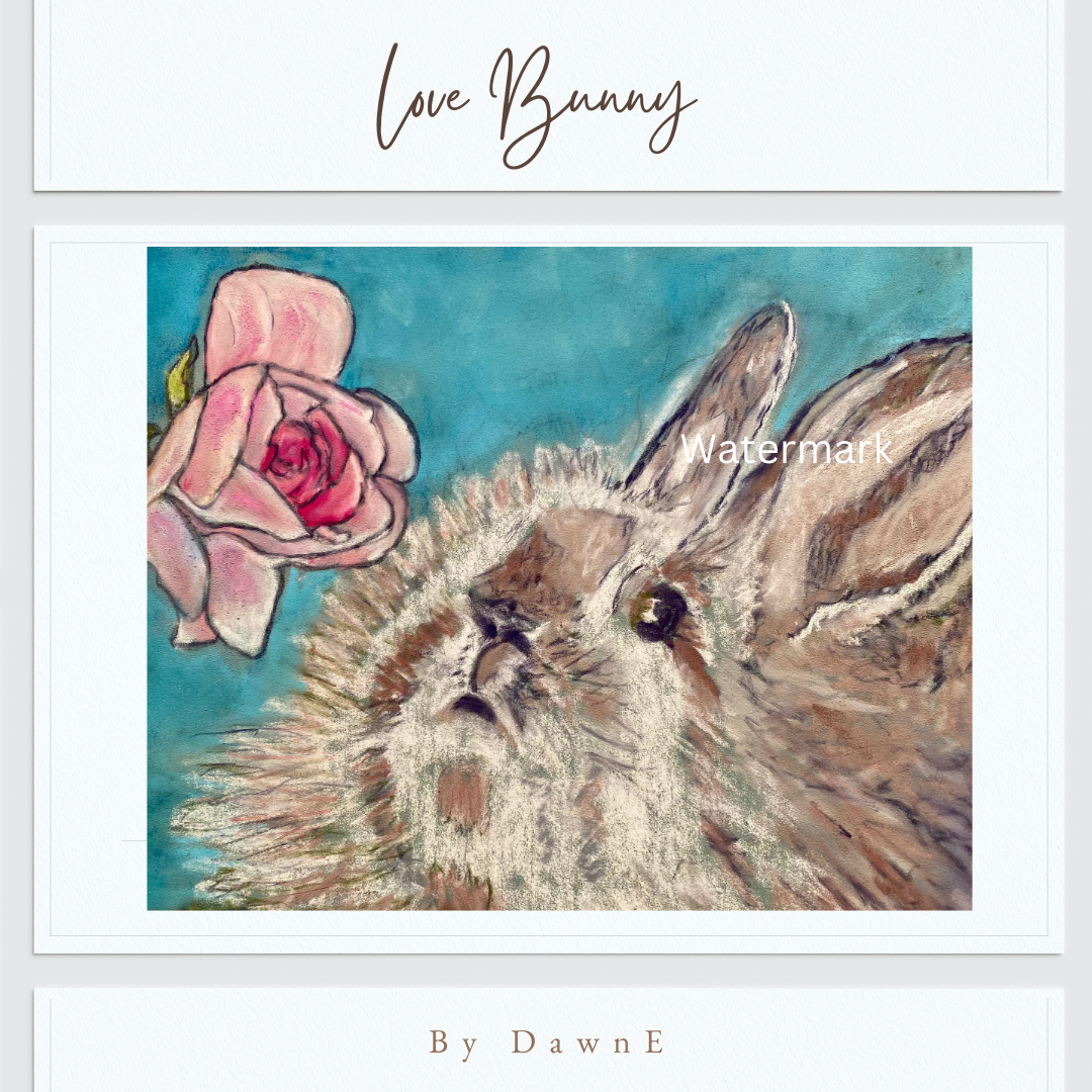 Love Bunny 8 x 10 Photo Print Unframed