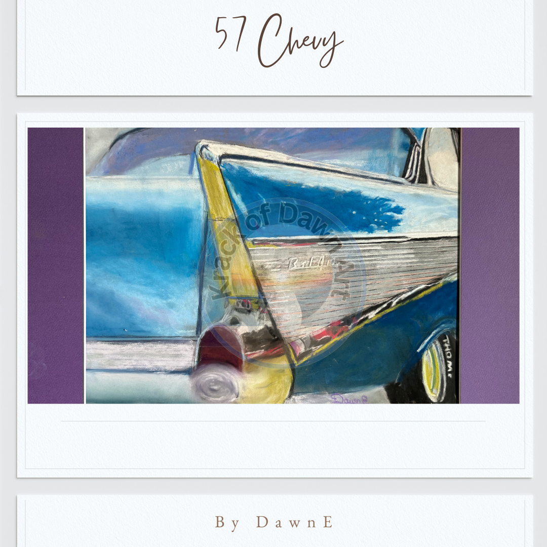 57 Chevy 10 x 8 Photo Print Unframed