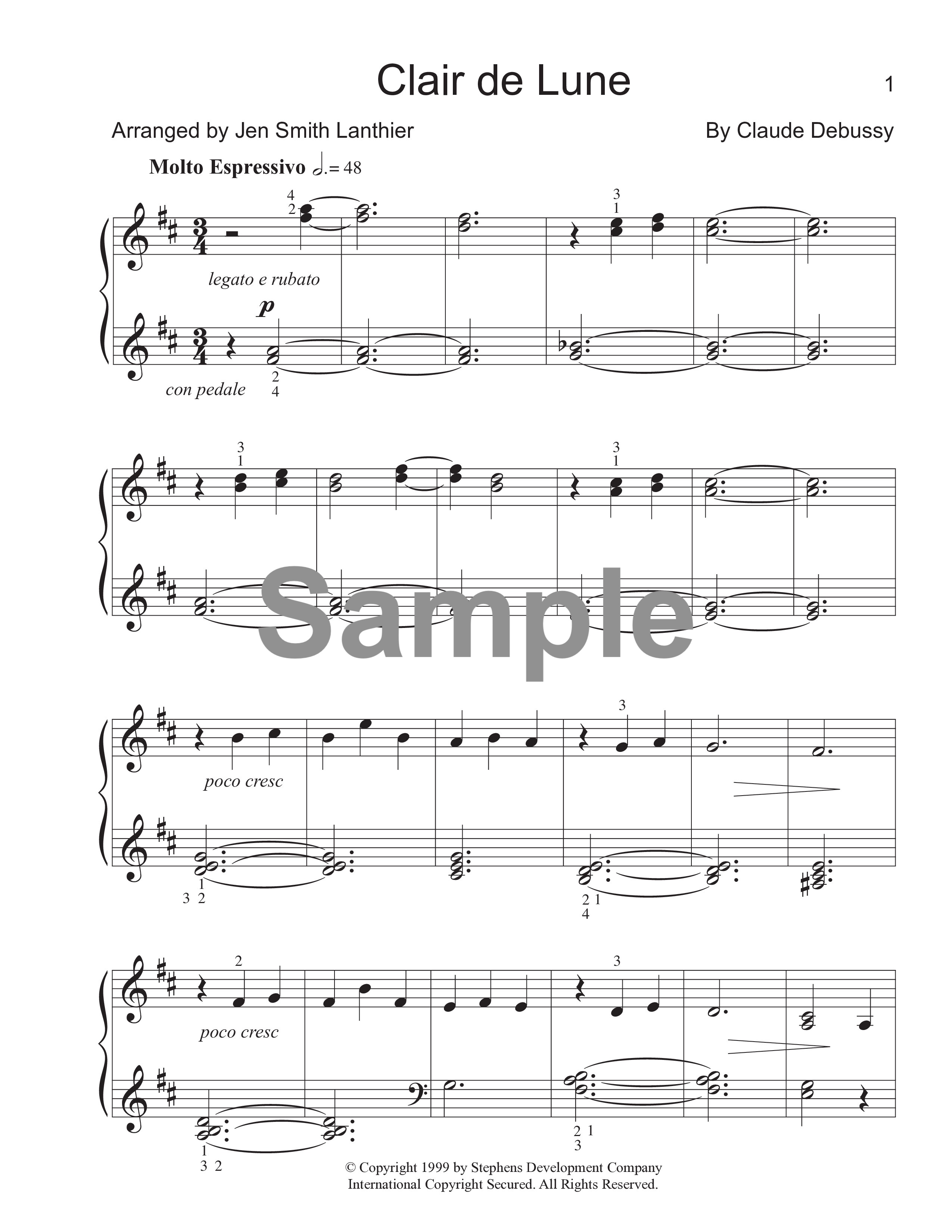 Clair de Lune (E-piece)
