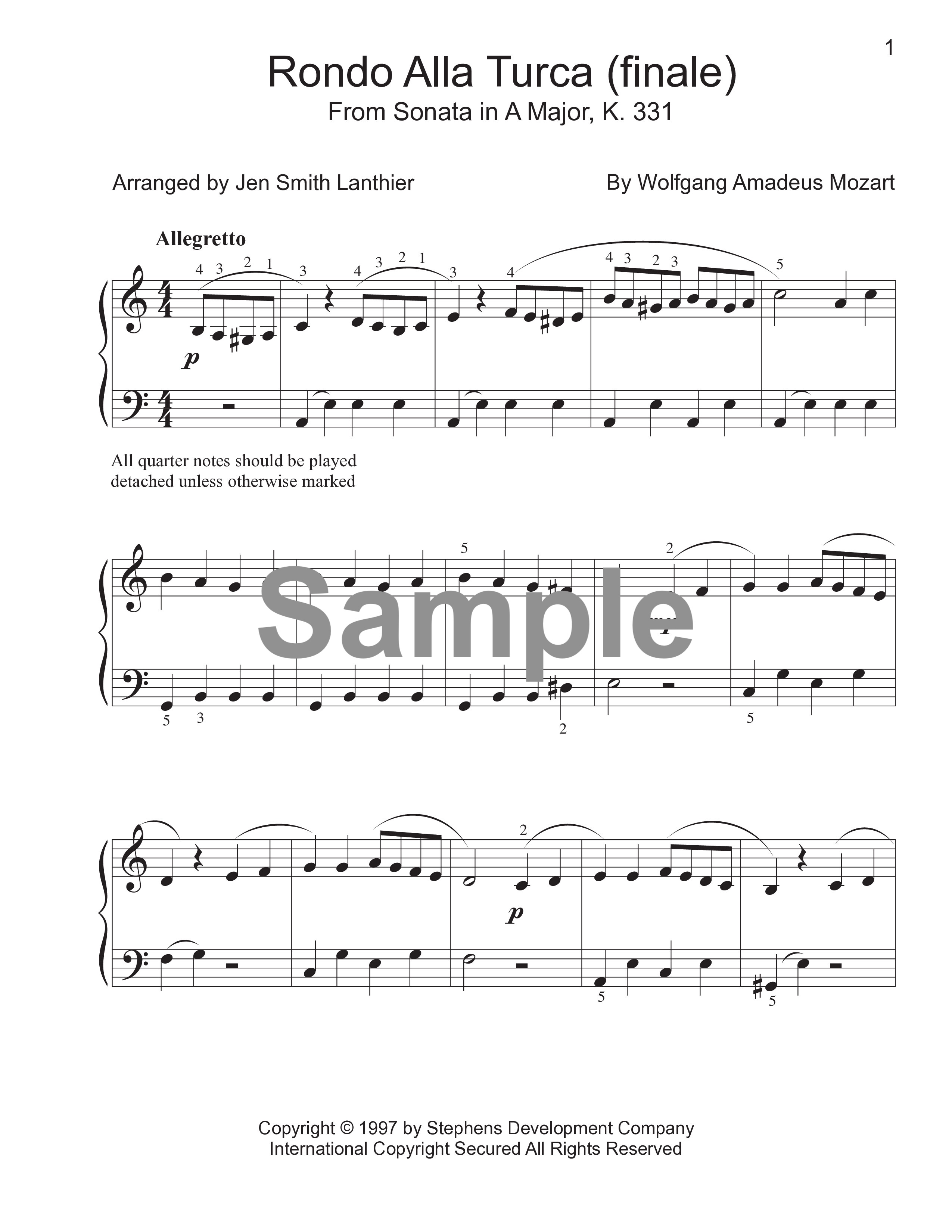 Rondo Alla Turca by W.A. Mozart