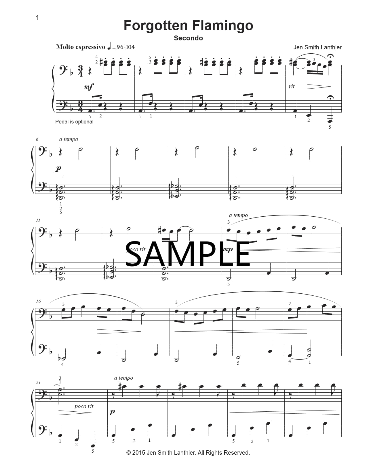 Forgotten Flamingo (E-piece)