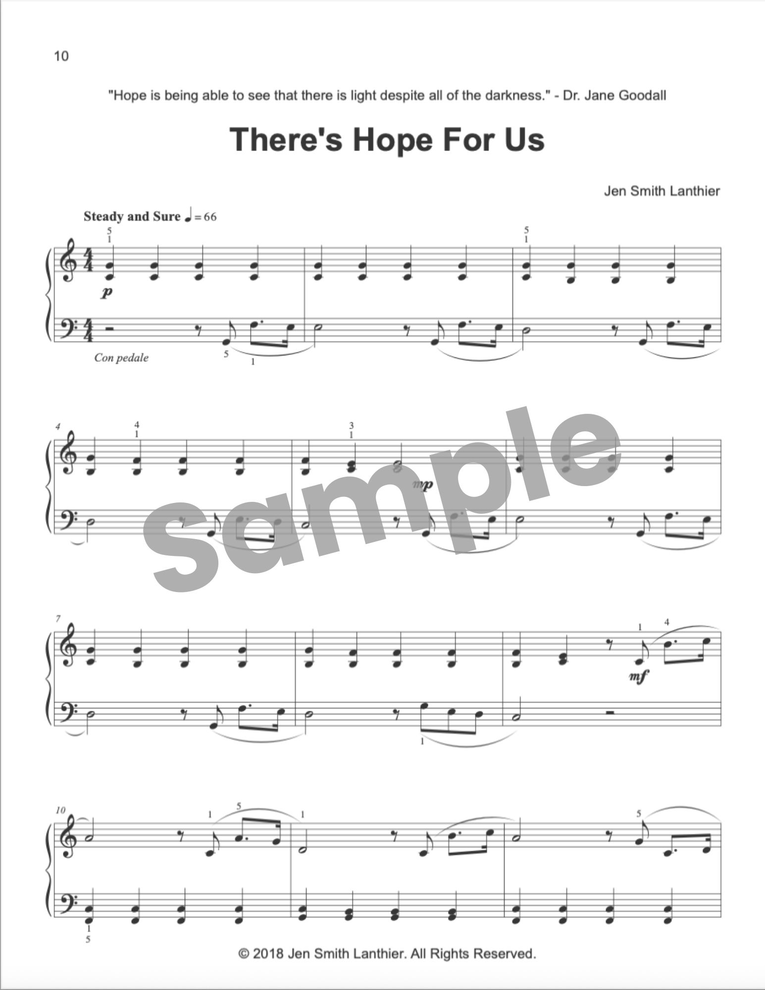 Piano for The Planet (E-book Single User)