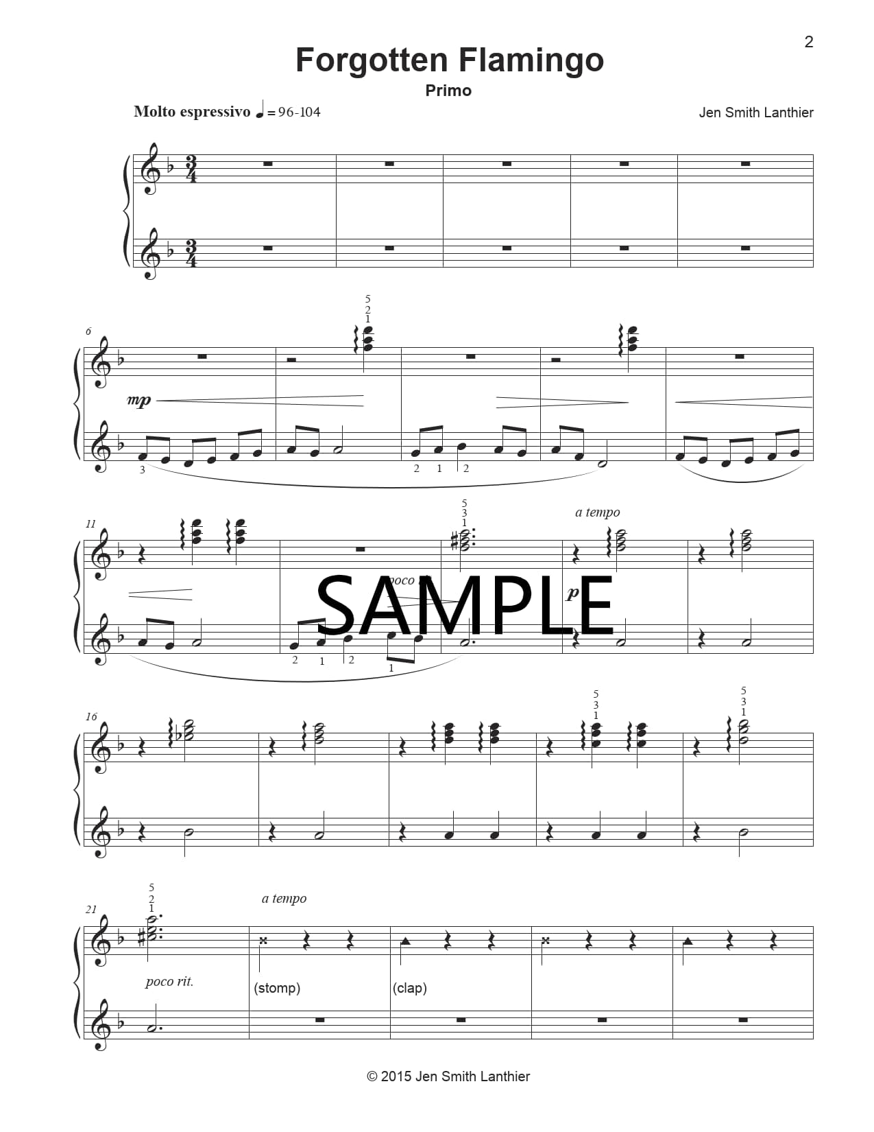 Forgotten Flamingo (E-piece)