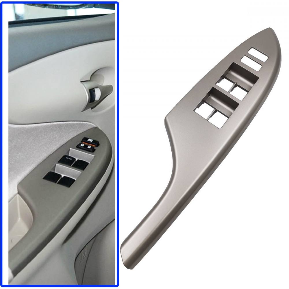 ديكور سويتش نوافذ خشبي | طقم كامل | كورولا 2008-2013