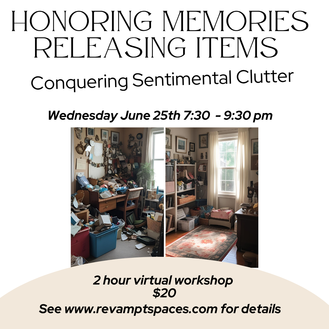 Part 2: Decluttering Sentimental Clutter: Honoring Memories, Releasing Items