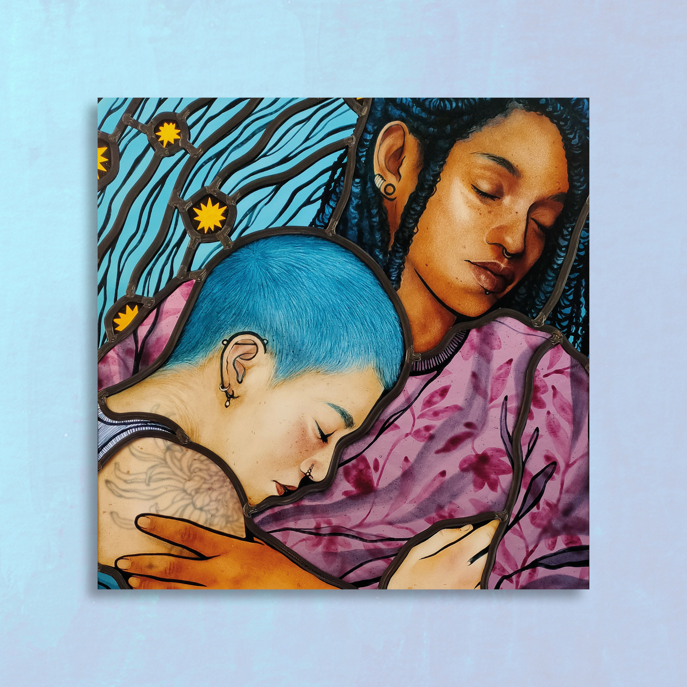 Carte postale carrée 1