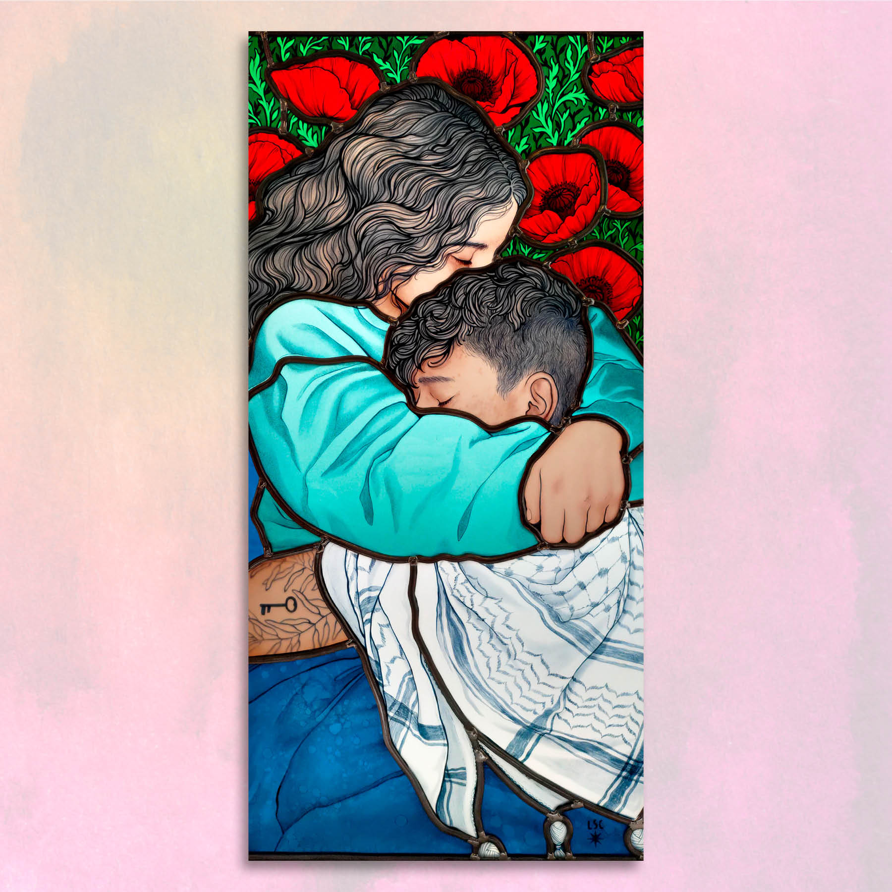 Carte postale vitrail 4