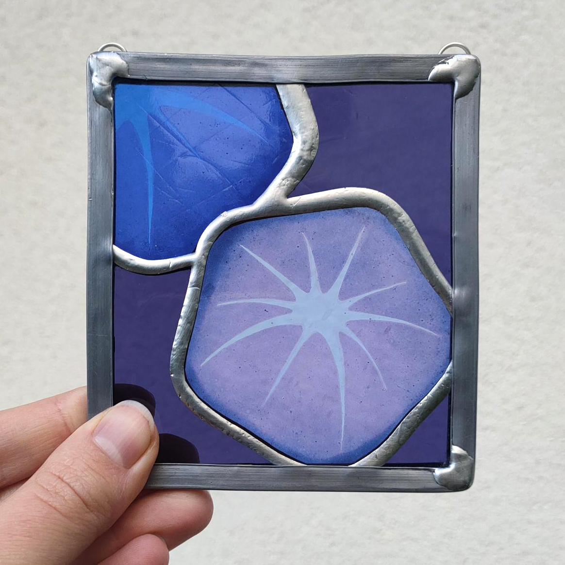 Mini-vitrail liseron