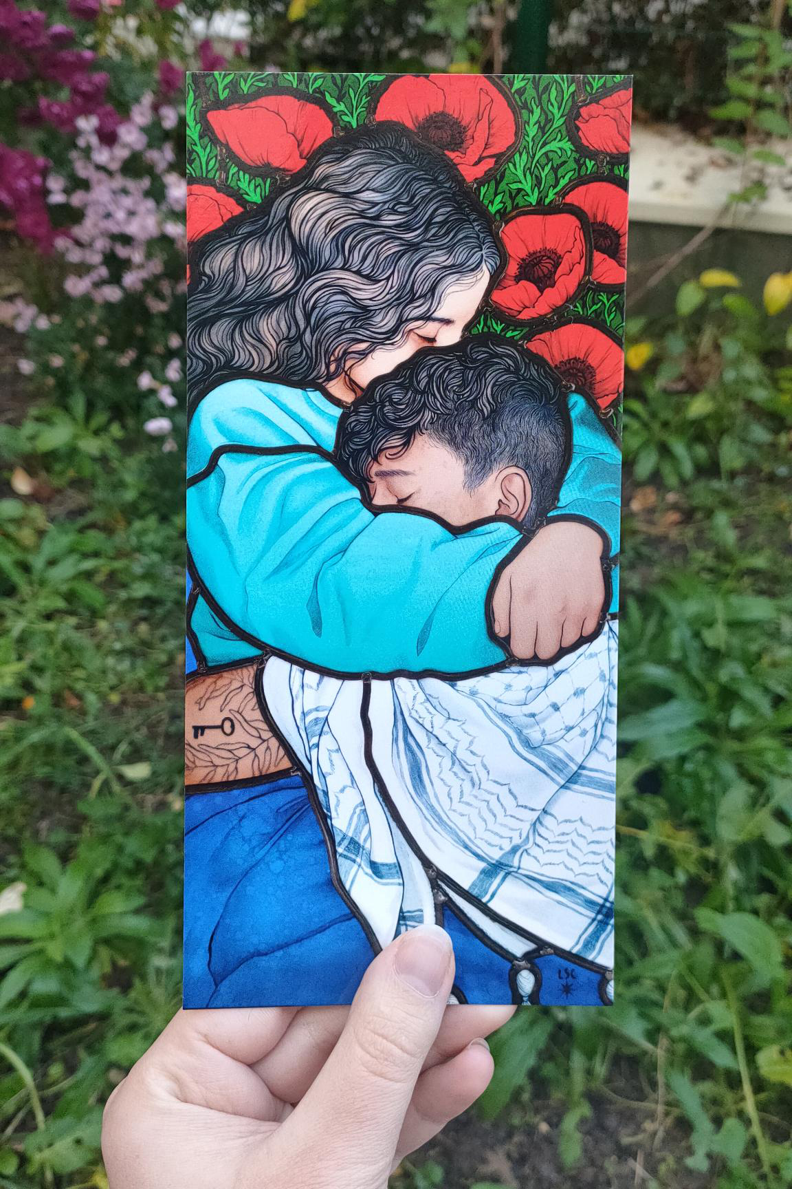 Carte postale vitrail 4