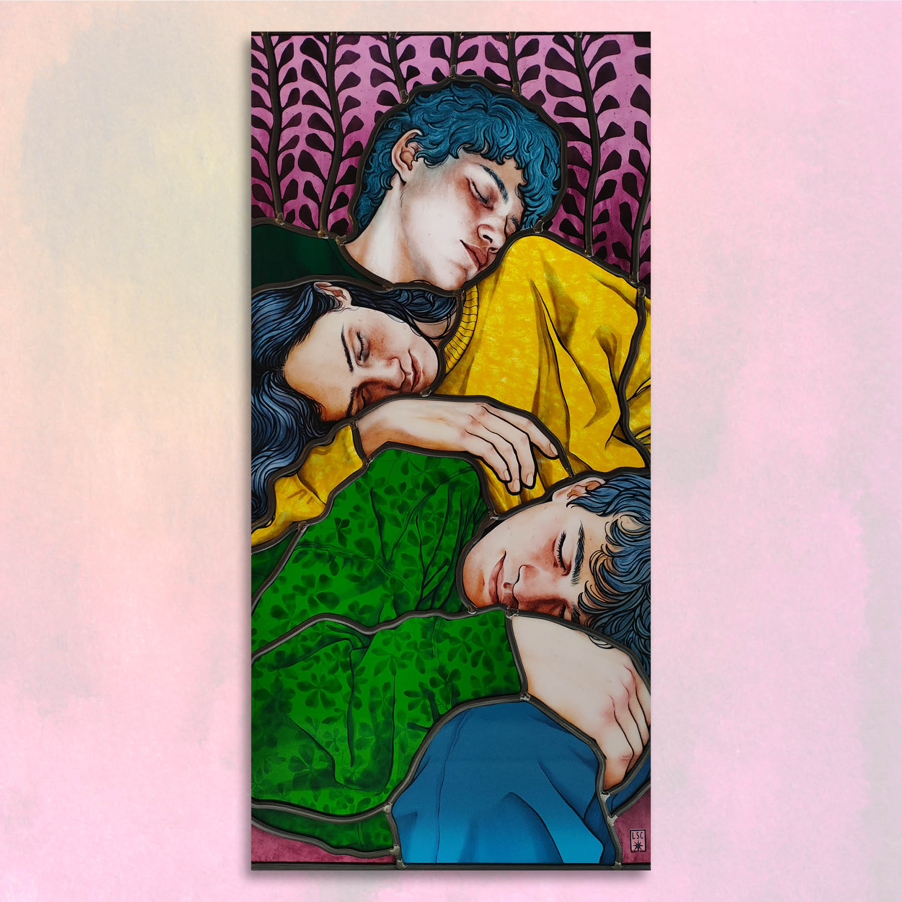 Carte postale vitrail 5