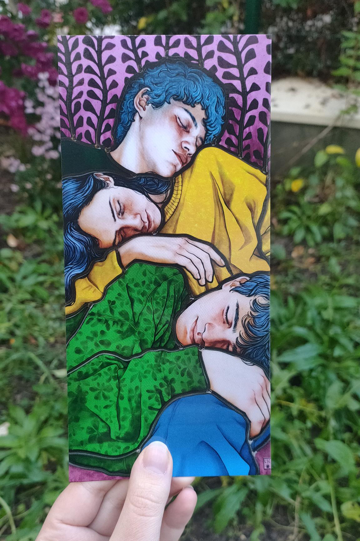 Carte postale vitrail 5