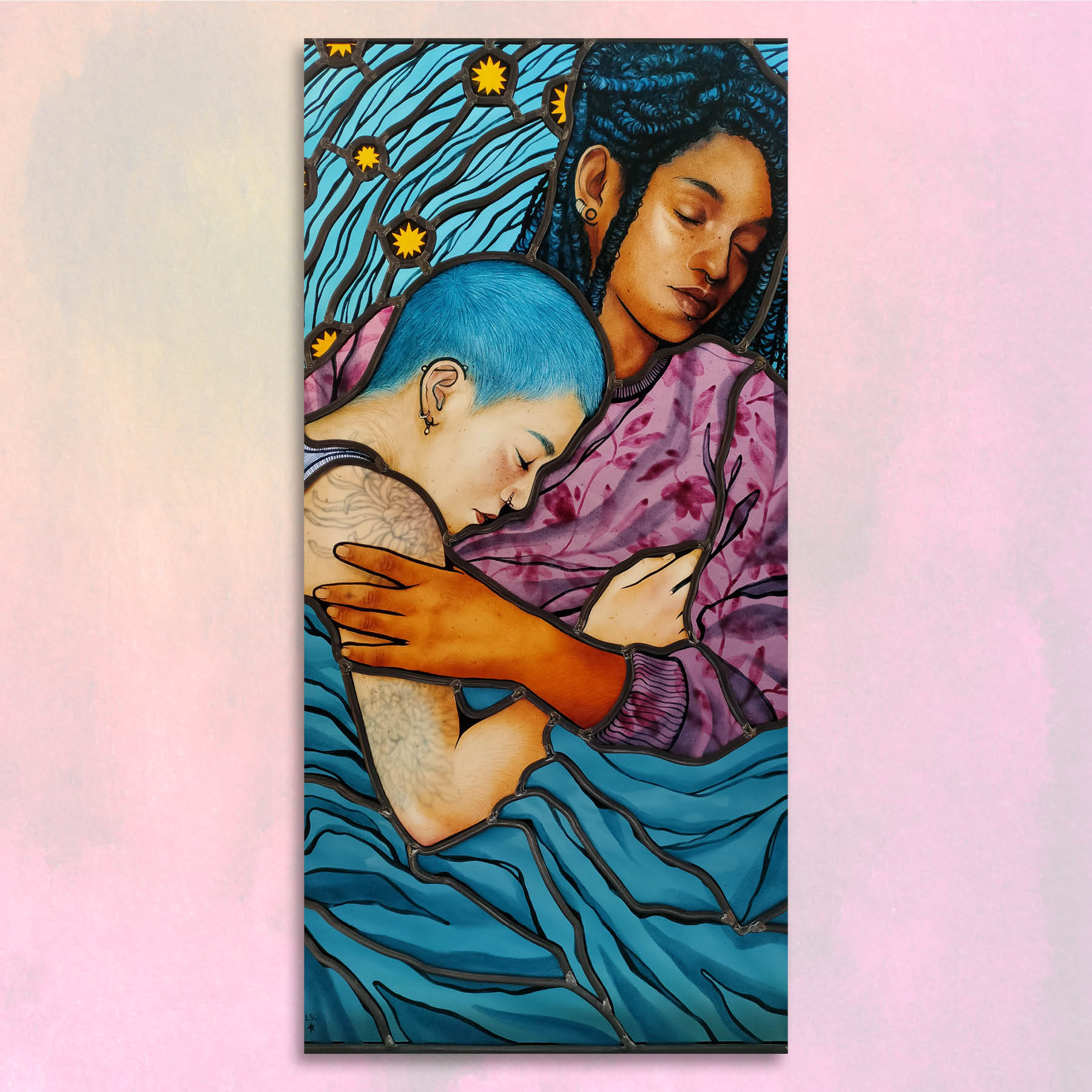 Carte postale vitrail 3