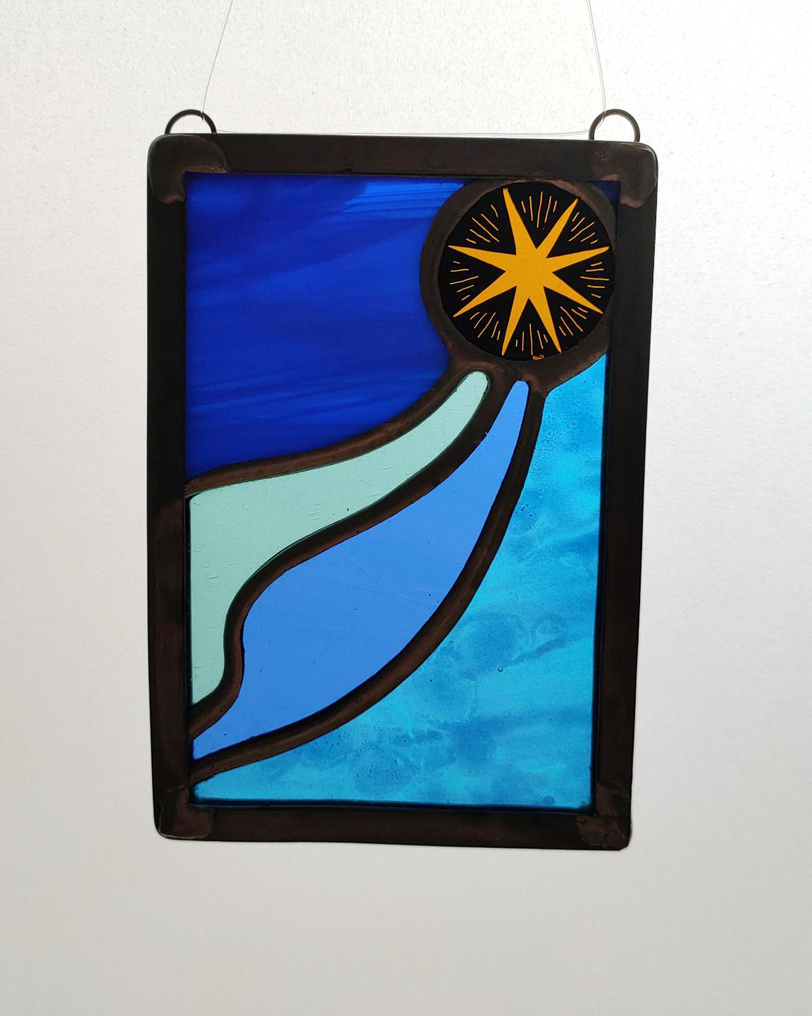 Mini-vitrail étoile