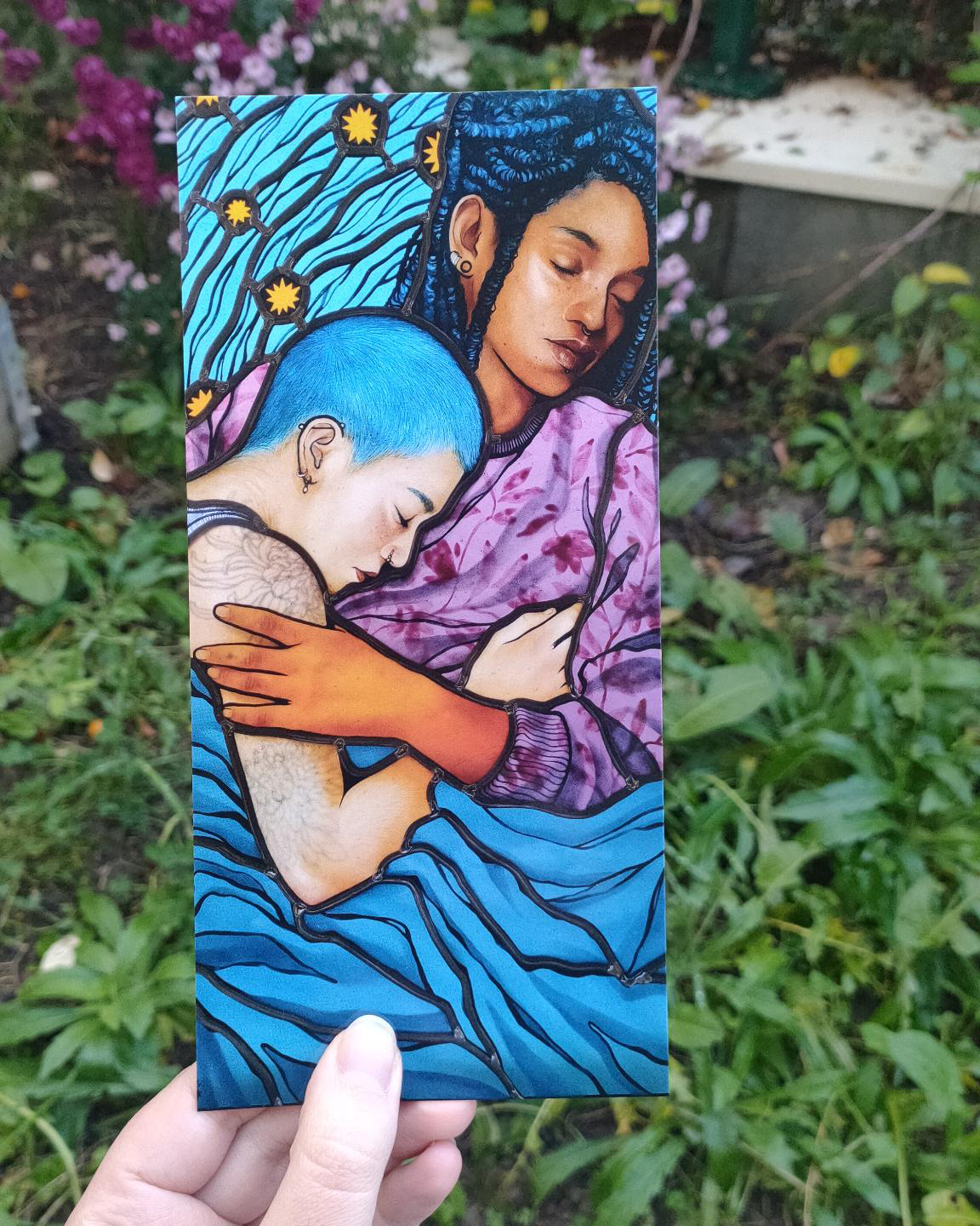 Carte postale vitrail 3