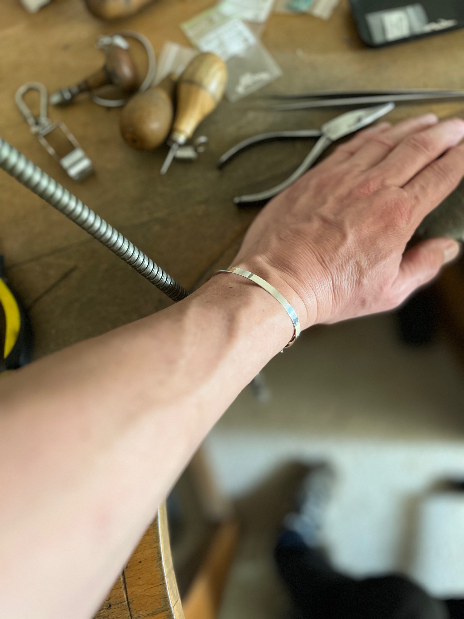 LE RIGIDe    - Bracelet jonc en argent 925