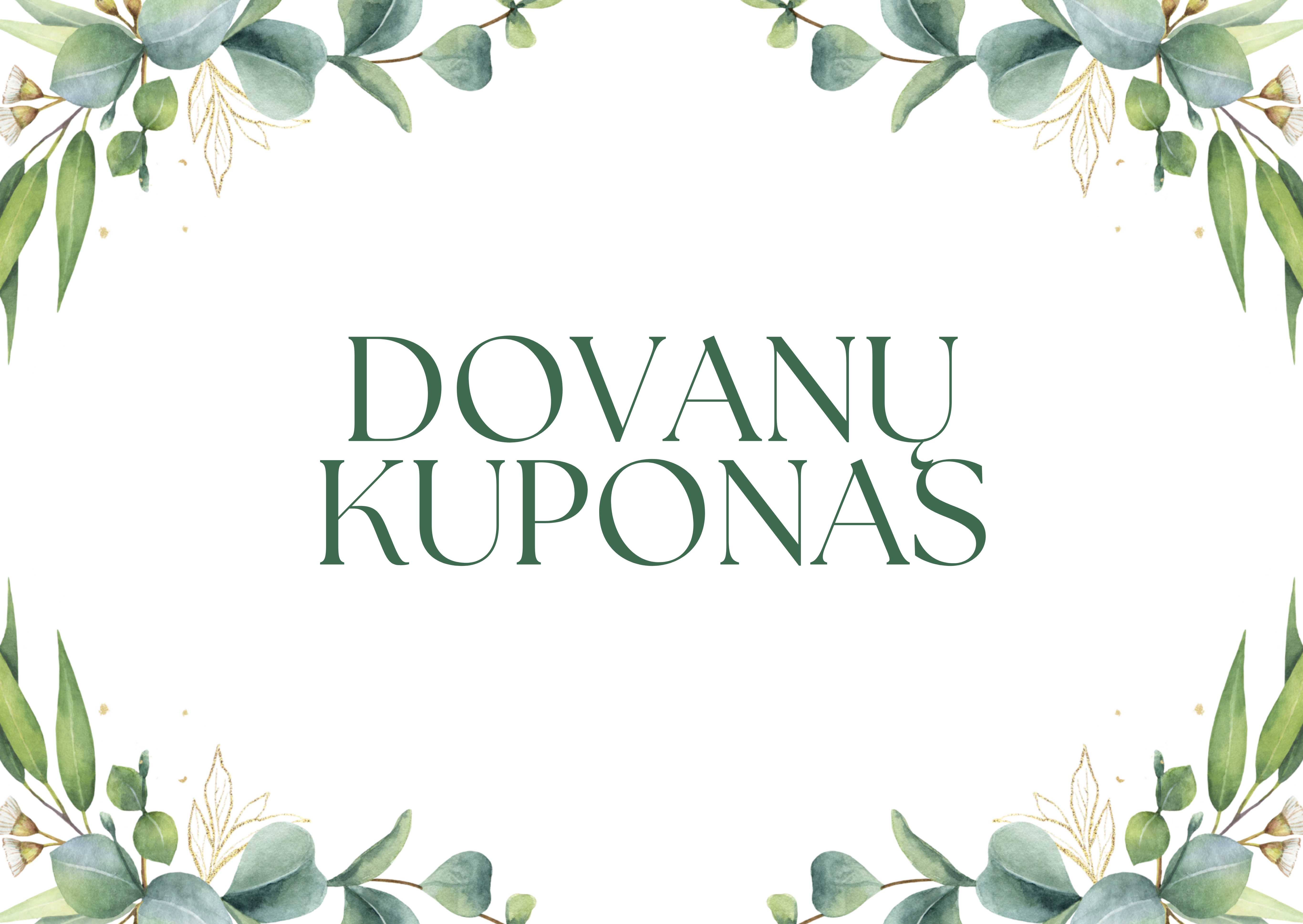 El. Dovanų kuponas 150 €