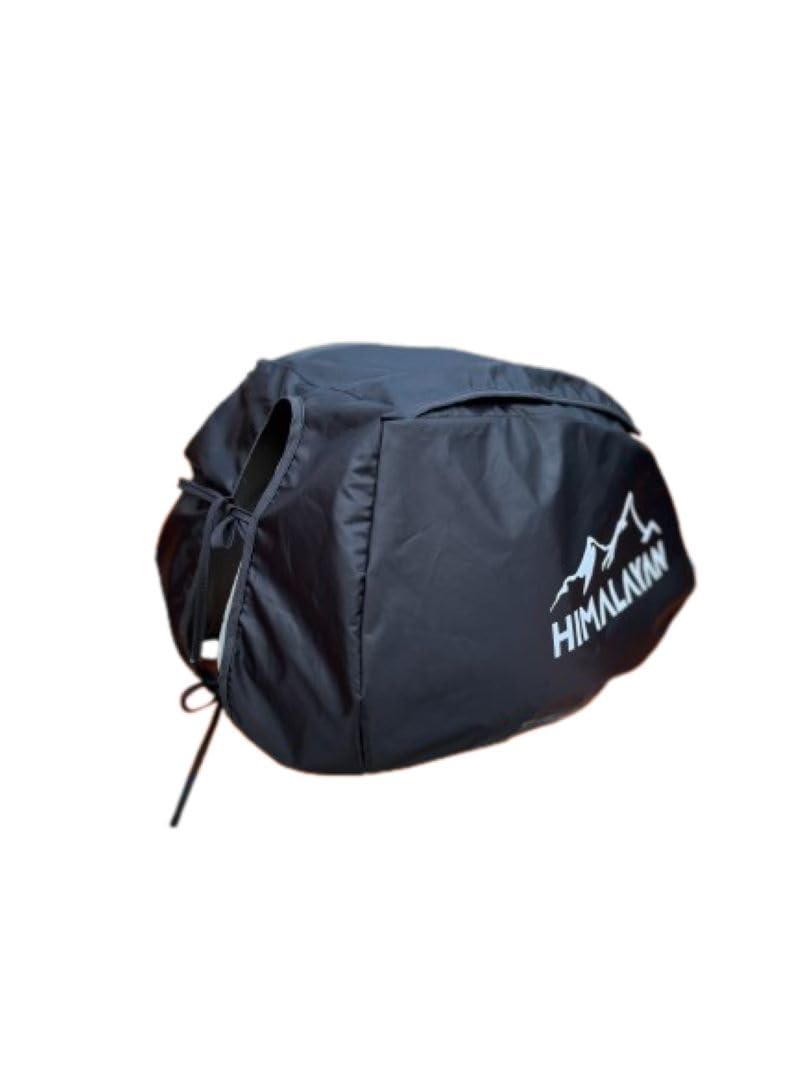 RSPD Himalayan 411 Black Tank Cover | Scratch & Sun Protection | Water-Resistant & Easy to Install | Custom Fit for Royal Enfield Himalayan 411