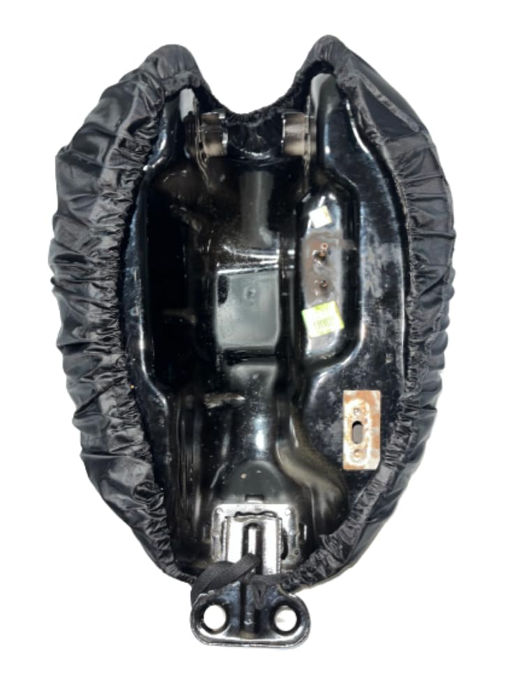 RSPD Black Tank Cover | Protects Your Bike from Sun,Rain,Dust,Scratches | Easy to Use | for Classic, Thunderbird, Meteor, Standard, Electra, JAWA