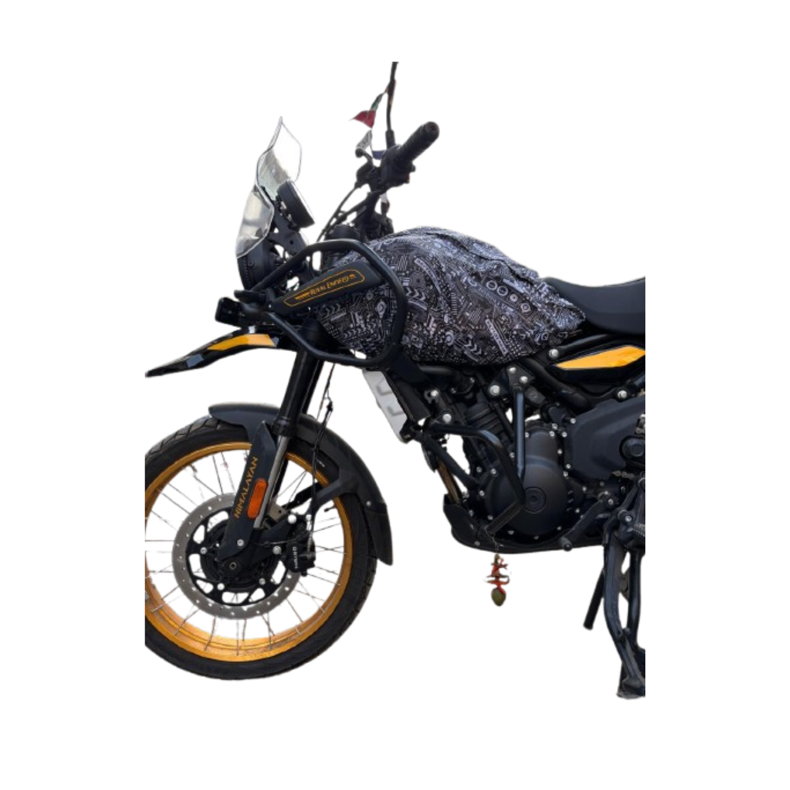 RSPD Himalayan 450 Tank Cover | Scratch & Sun Protection | Water-Resistant & Easy to Install | Custom Fit for Royal Enfield Himalayan 450