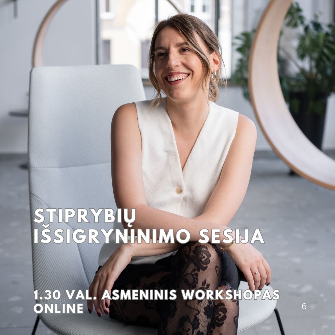 Stiprybių išsigryninimo sesija