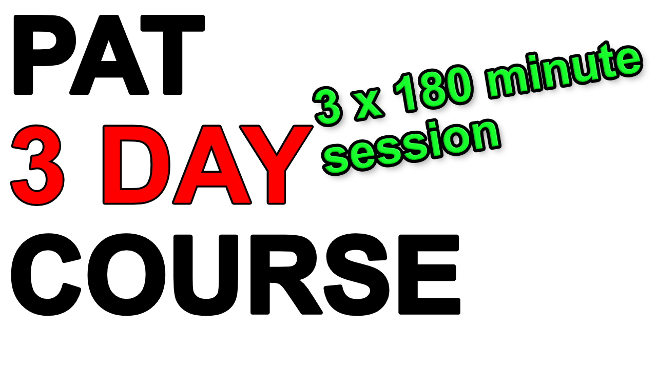 PAT- Physics and Maths - All 3 Days