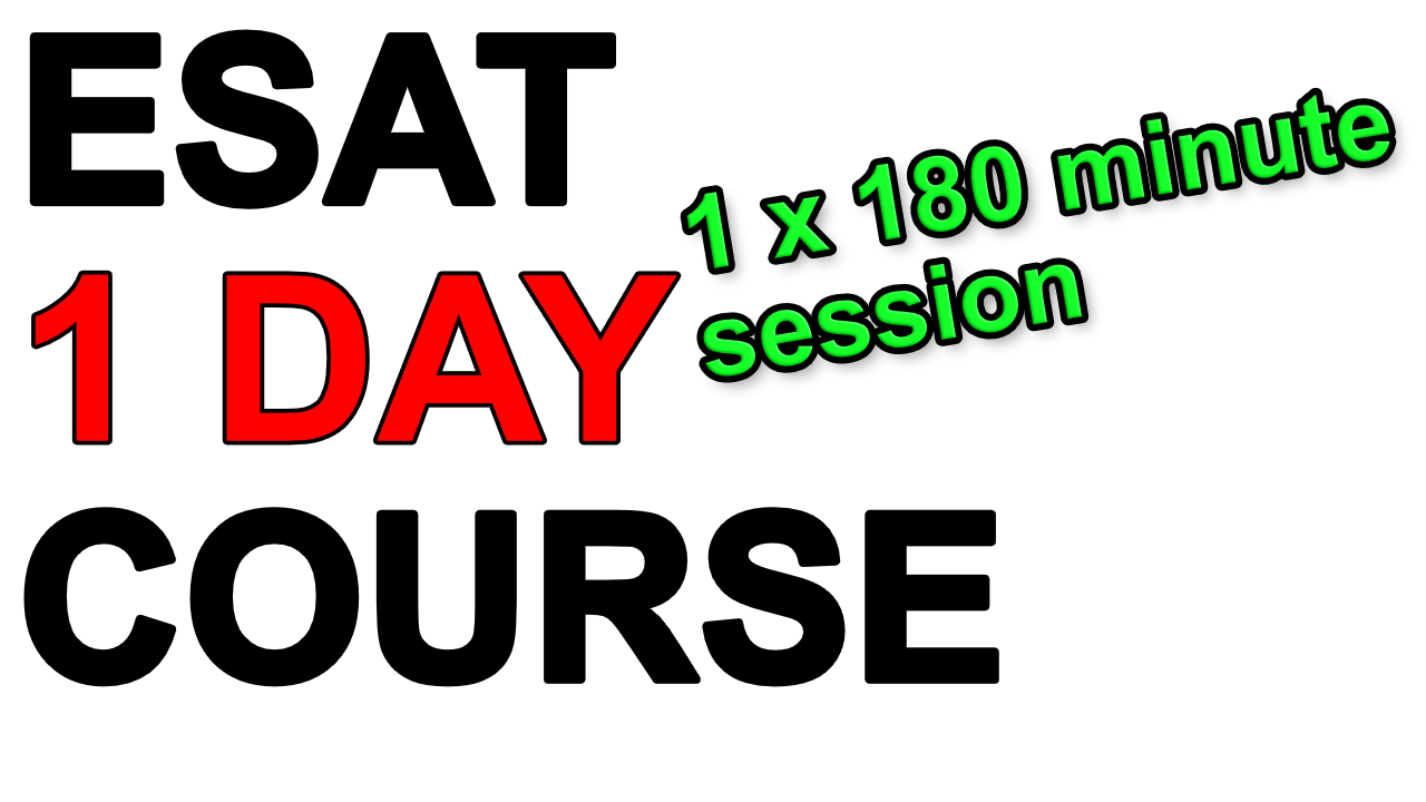 ESAT - Physics and Maths - Individual Day