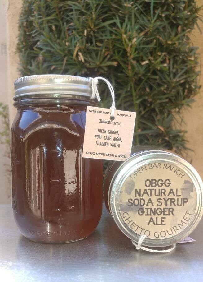 All Natural Ginger Ale Syrup