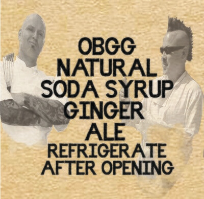 All Natural Ginger Ale Syrup