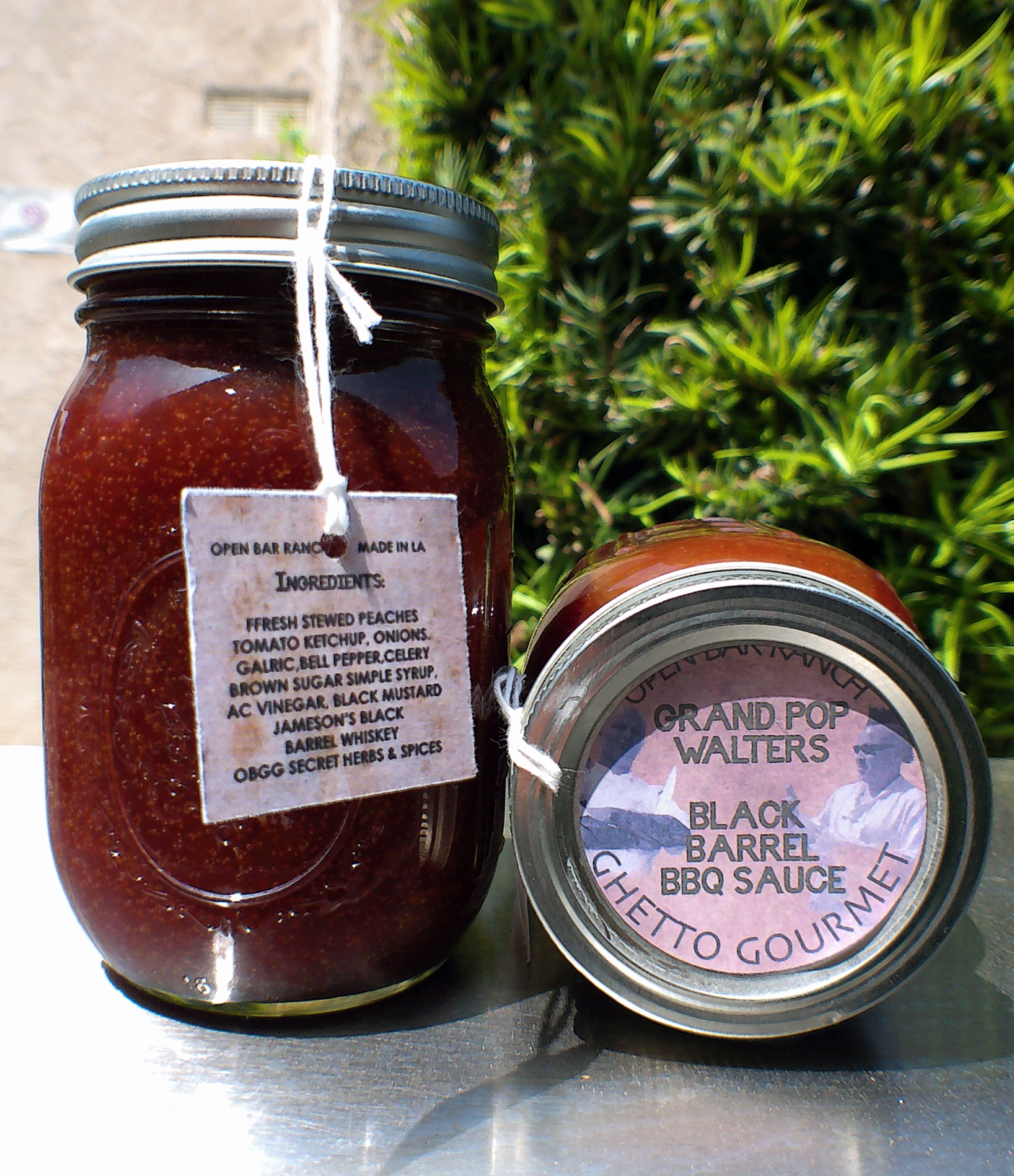 Grand Pop Walters Black Barrel BBQ Sauce