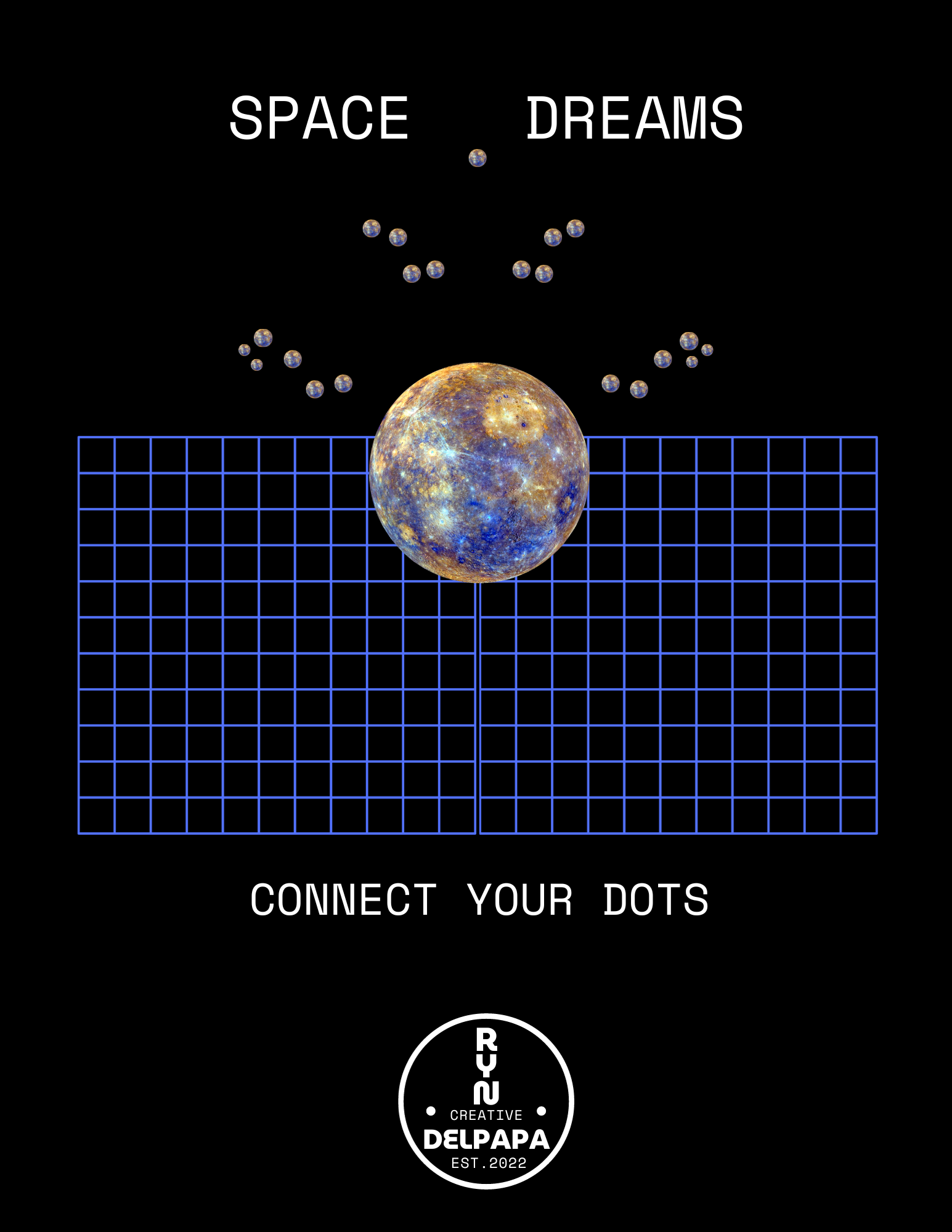 Space Dream Bullet Notebook