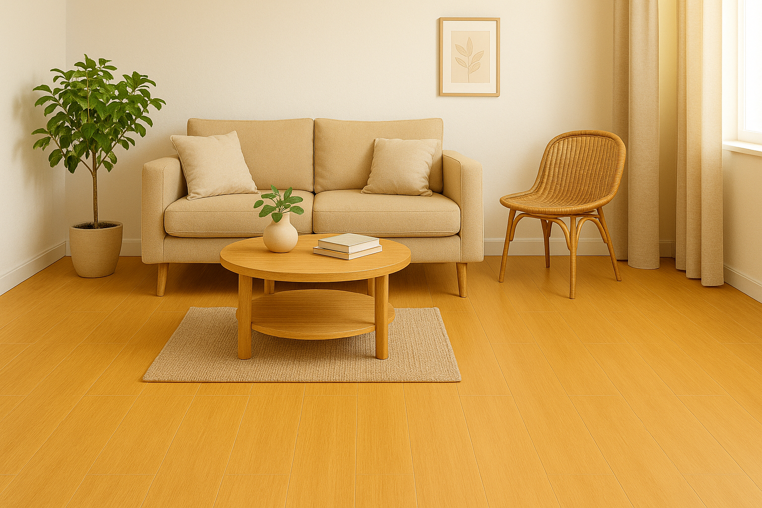 PISO VINÍLICO LVT STANDARD AUTOCOLANTE 15.24CMX91.44CM MARFIM LUAZA