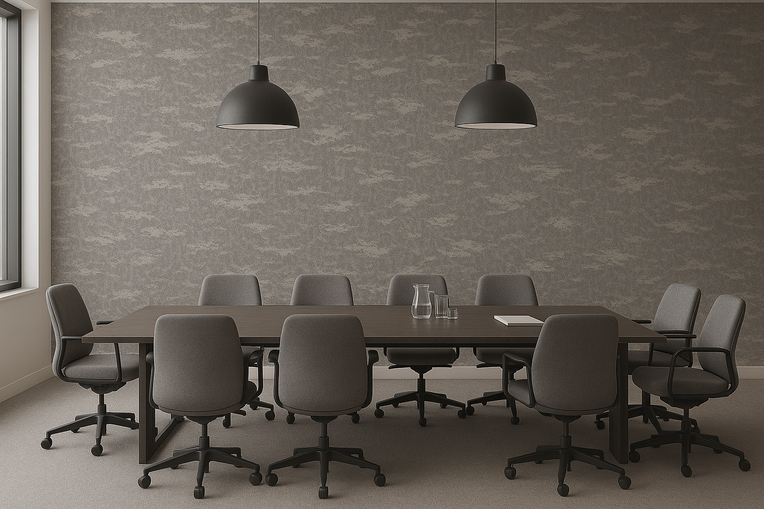 PAPEL DE PAREDE PVC VINÍLICO 5MX0,53M (2,65M²) CAMUFLAGEM BEGE LUAZA