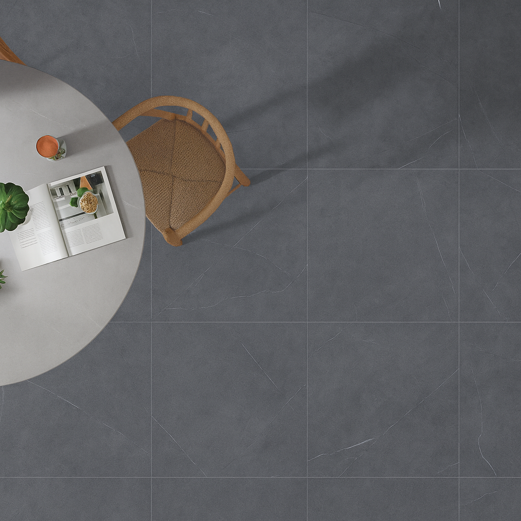 PISO VINÍLICO LVT AUTOCOLANTE 45.72CMX45.72CM CONCRETO QUEIMADO LUAZA