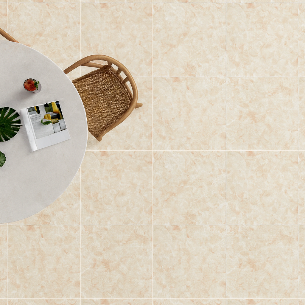 PISO VINÍLICO LVT AUTOCOLANTE MÁRMORE 45.72CMX45.72CM ONIX LUAZA