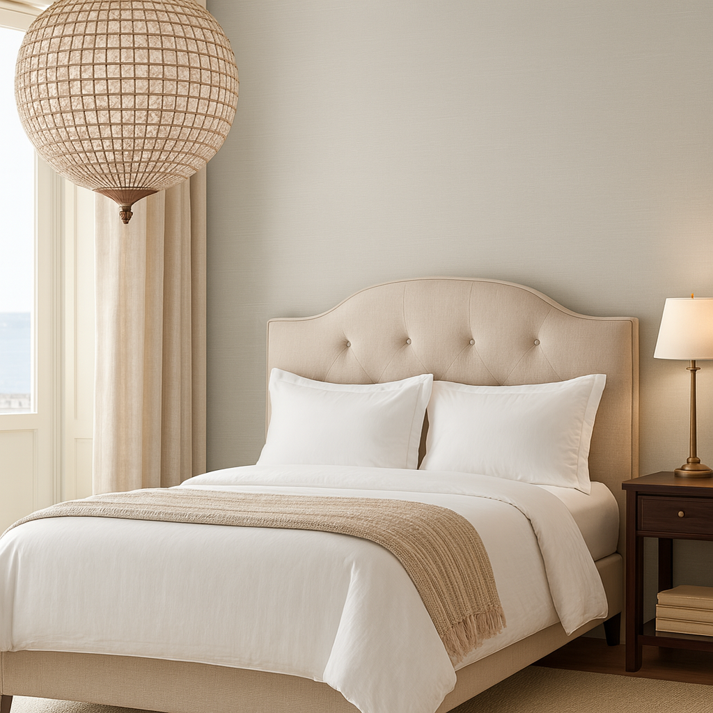 PAPEL DE PAREDE PVC VINÍLICO 5MX0,53M (2,65M²) ACINZENTADO LUAZA