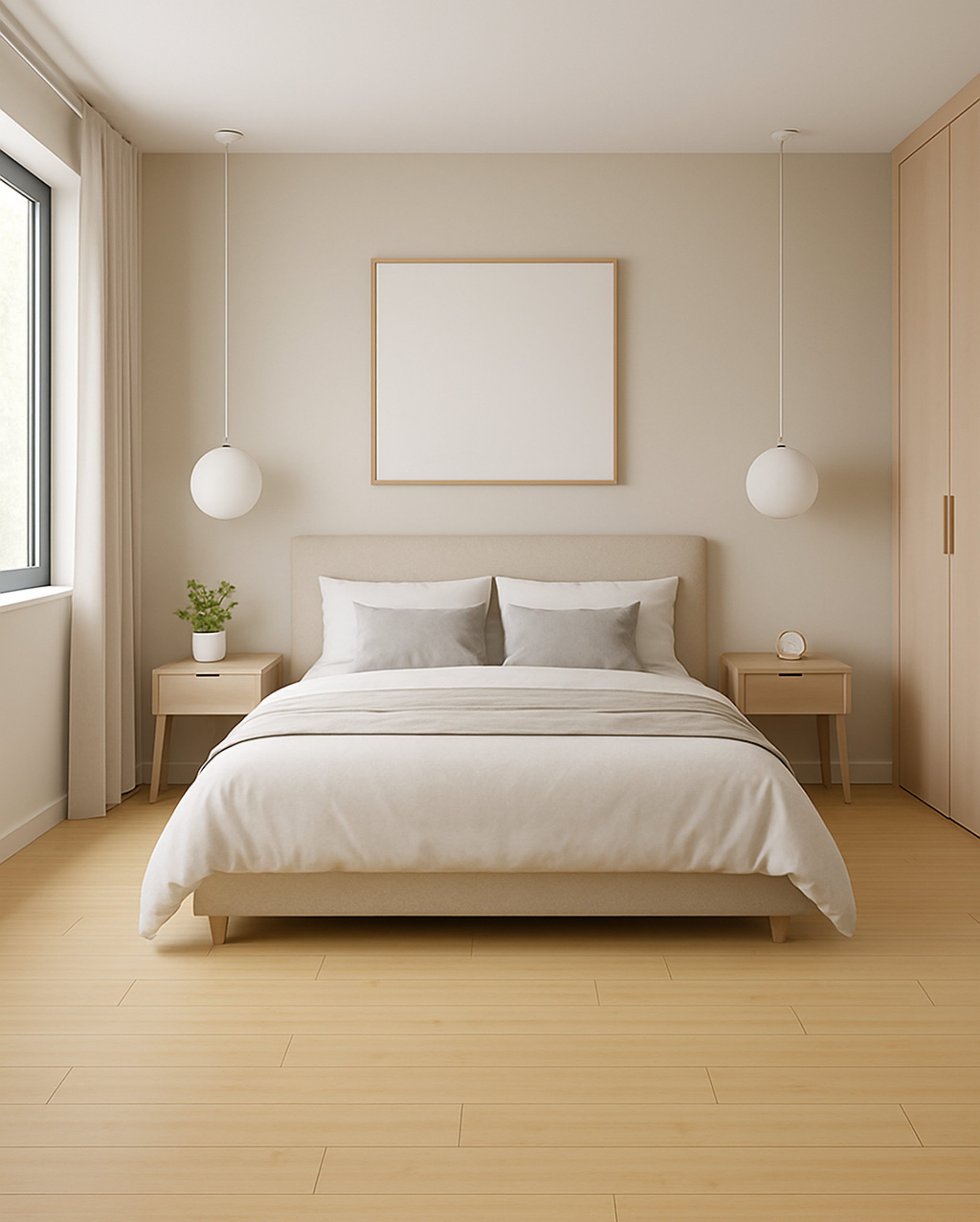 PISO VINÍLICO LVT STANDARD COLADO 15.24CMX91.44CM BEGE LUAZA