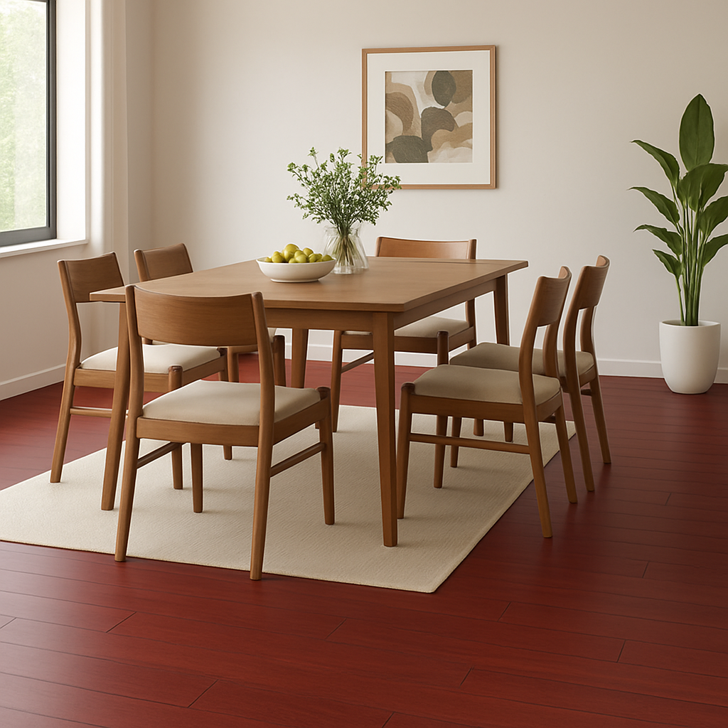 PISO VINÍLICO LVT STANDARD COLADO 15.24CMX91.44CM CARVALHO CANELA LUAZA