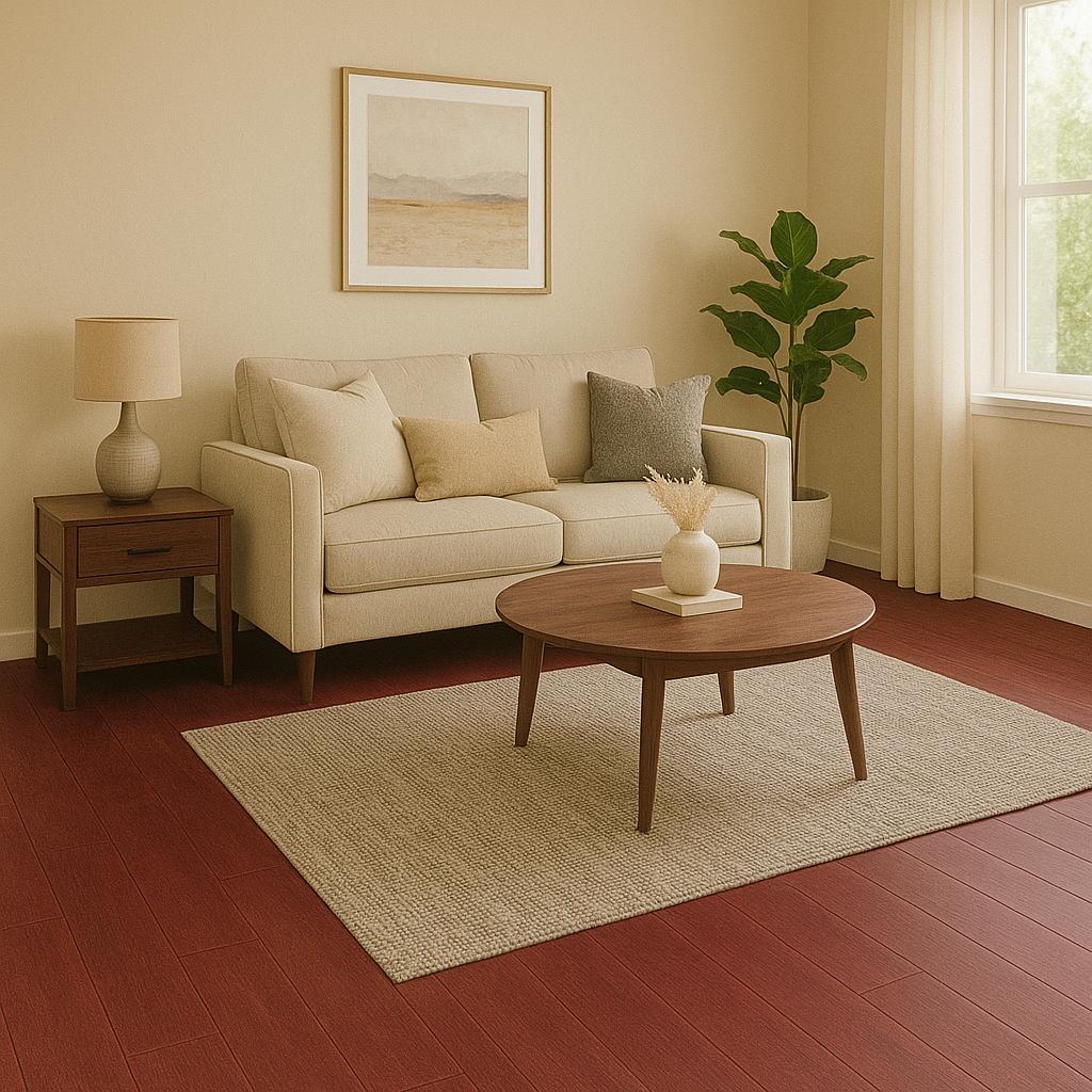 PISO VINÍLICO LVT STANDARD COLADO 15.24CMX91.44CM CARVALHO CANELA LUAZA