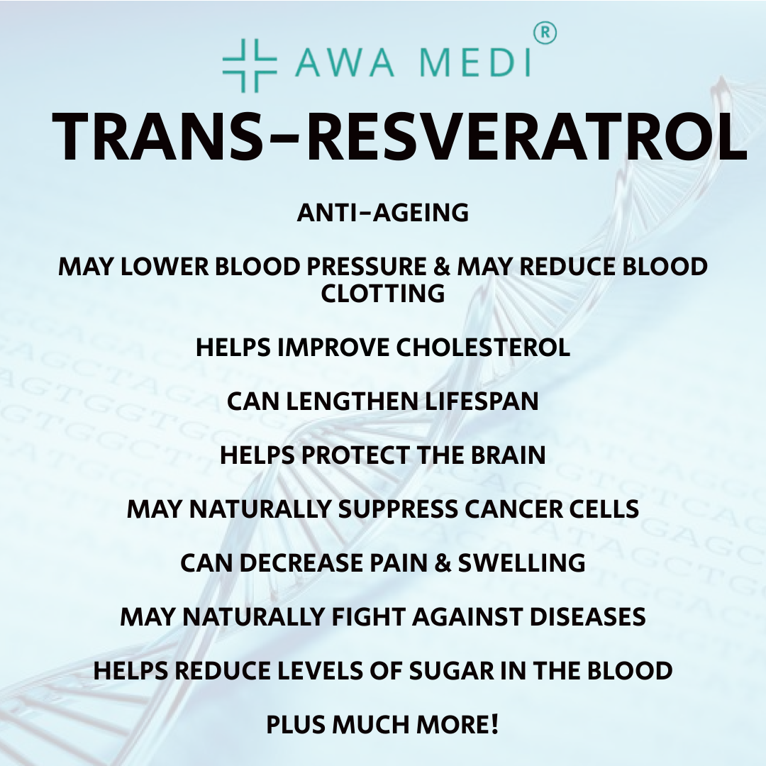 NMN & TRANS RESVERATROL NAD+ SUPPLEMENT LAB TESTED 1100MG 60 CAPSULES