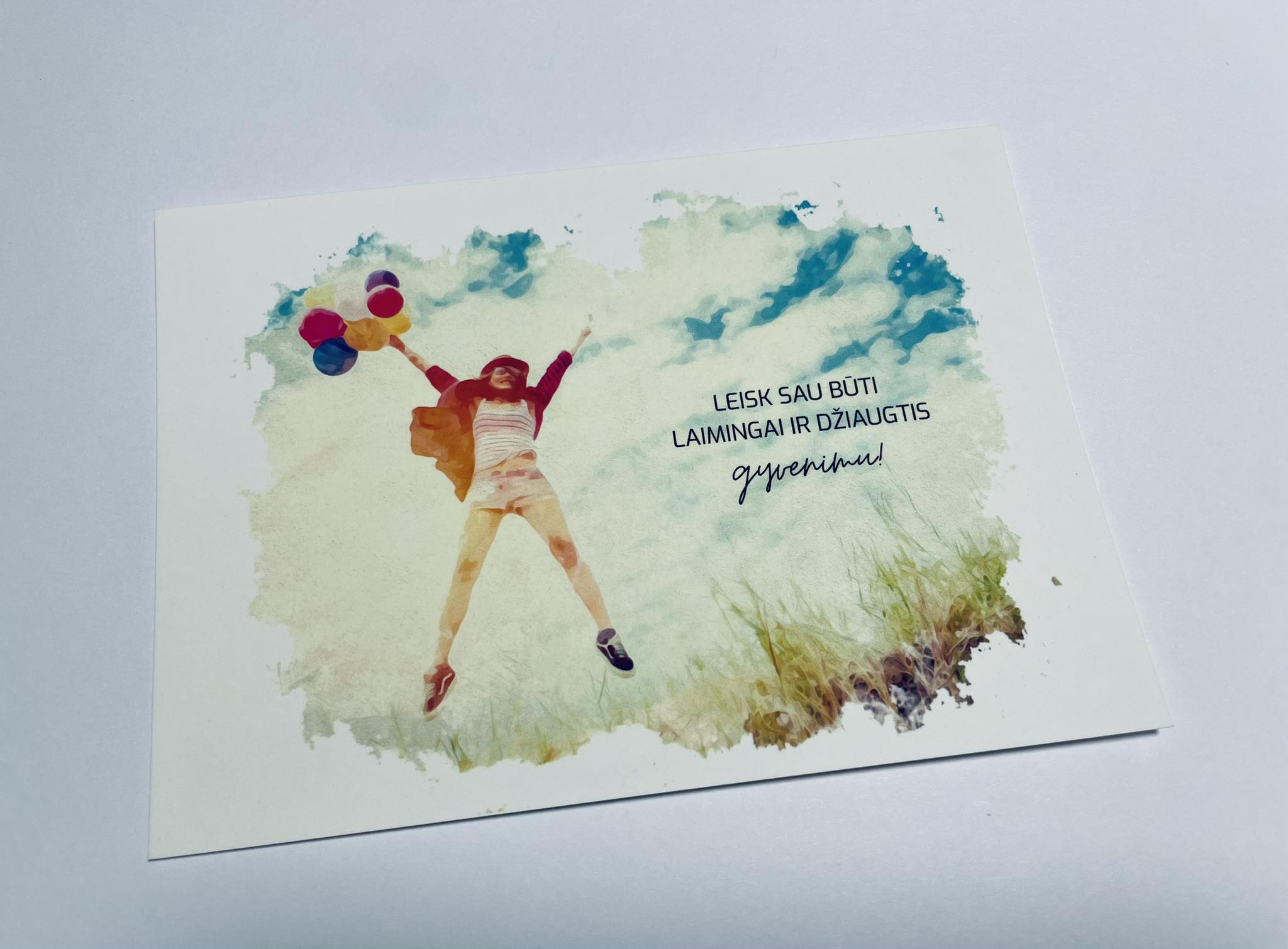 Kolekcijos „Gyvenimo pilnatvė“ atvirukai 5 vnt.