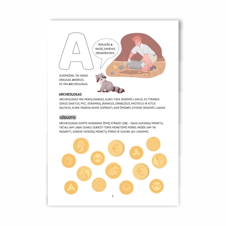 Profesijų pažinimo pratybos „Profesijų abėcėlė su Hubertu“ 