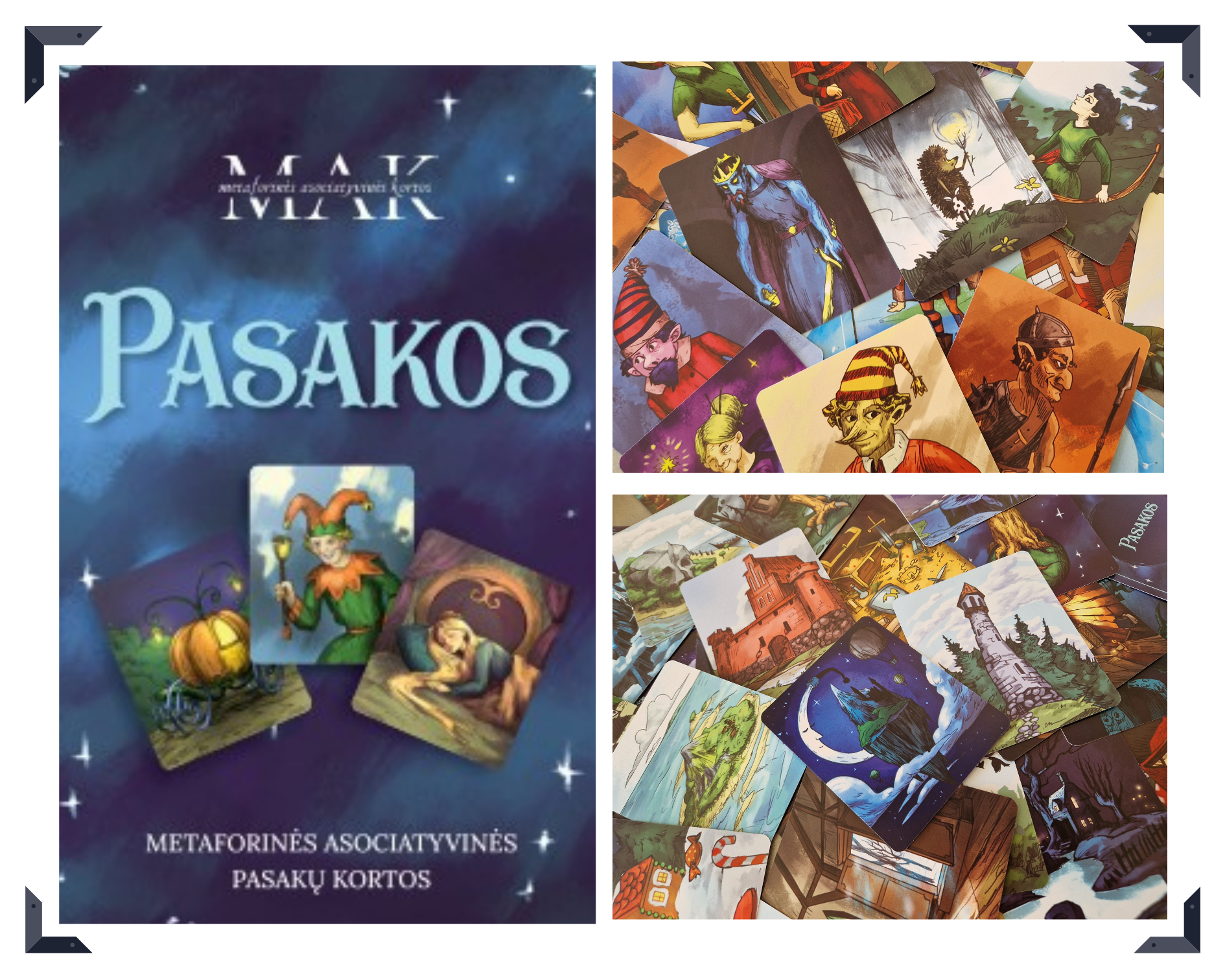 PASAKOS – metaforinės kortos
