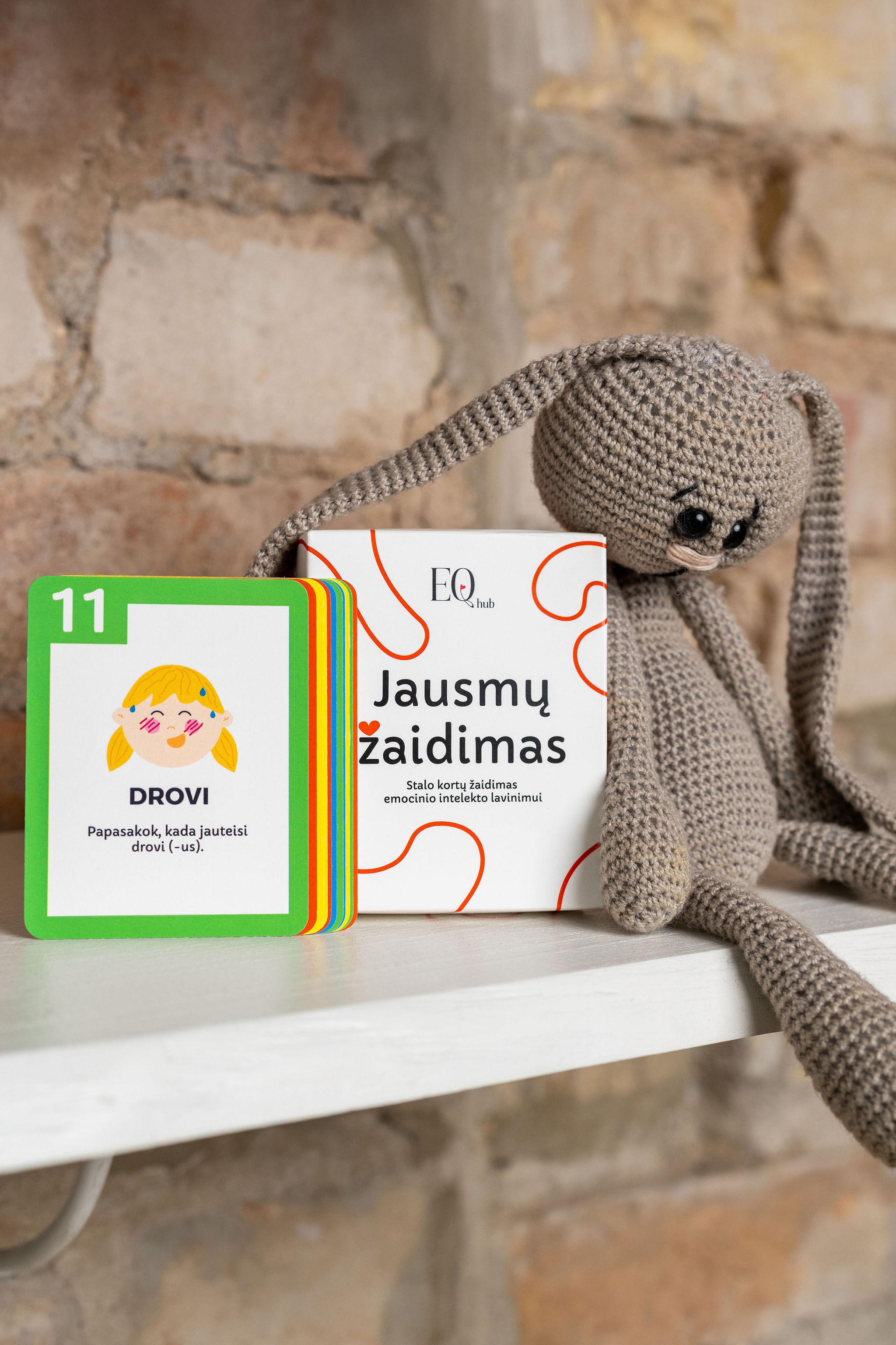 „Jausmų žaidimas“ - stalo kortų žaidimas EQ lavinimui