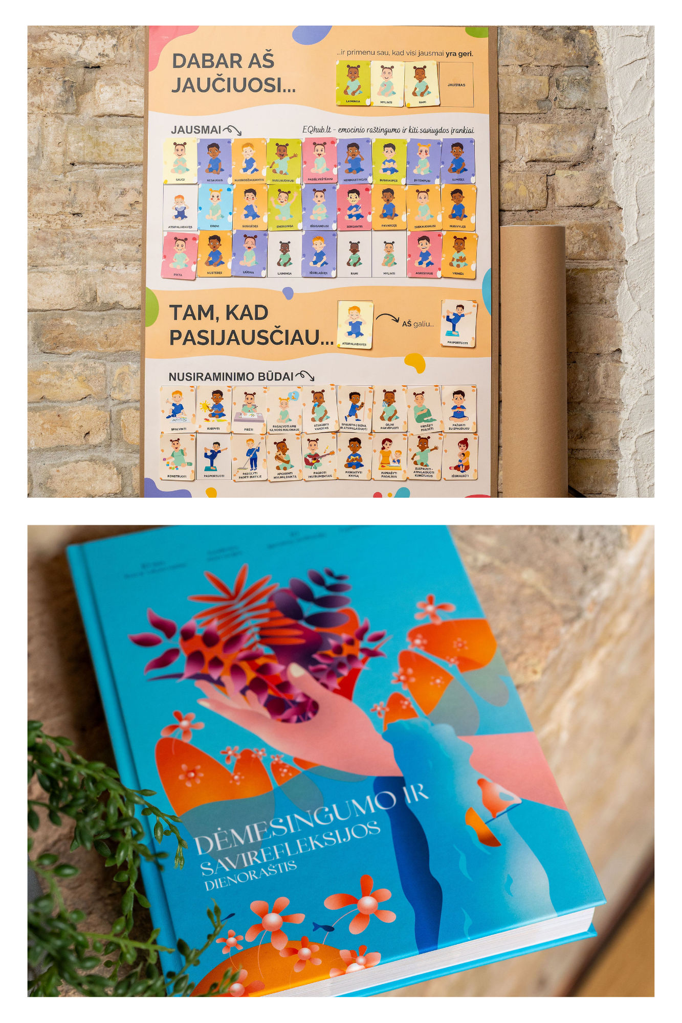 SUTAUPYK 15%: Emocijų valdymas + Dėmesingumo ir savirefleksijos dienoraštis