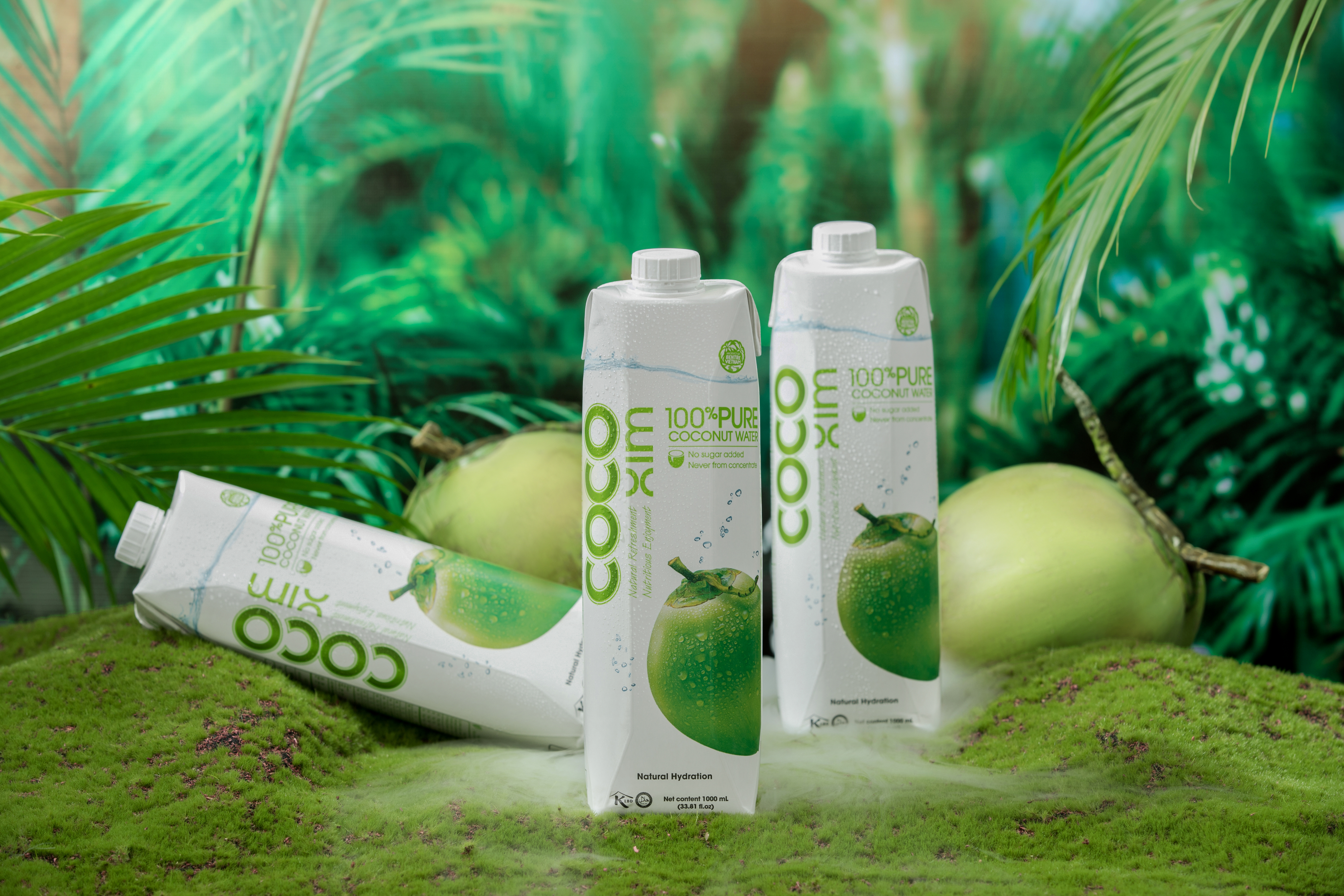 Tyras jaunų kokosų vanduo 1000 ml