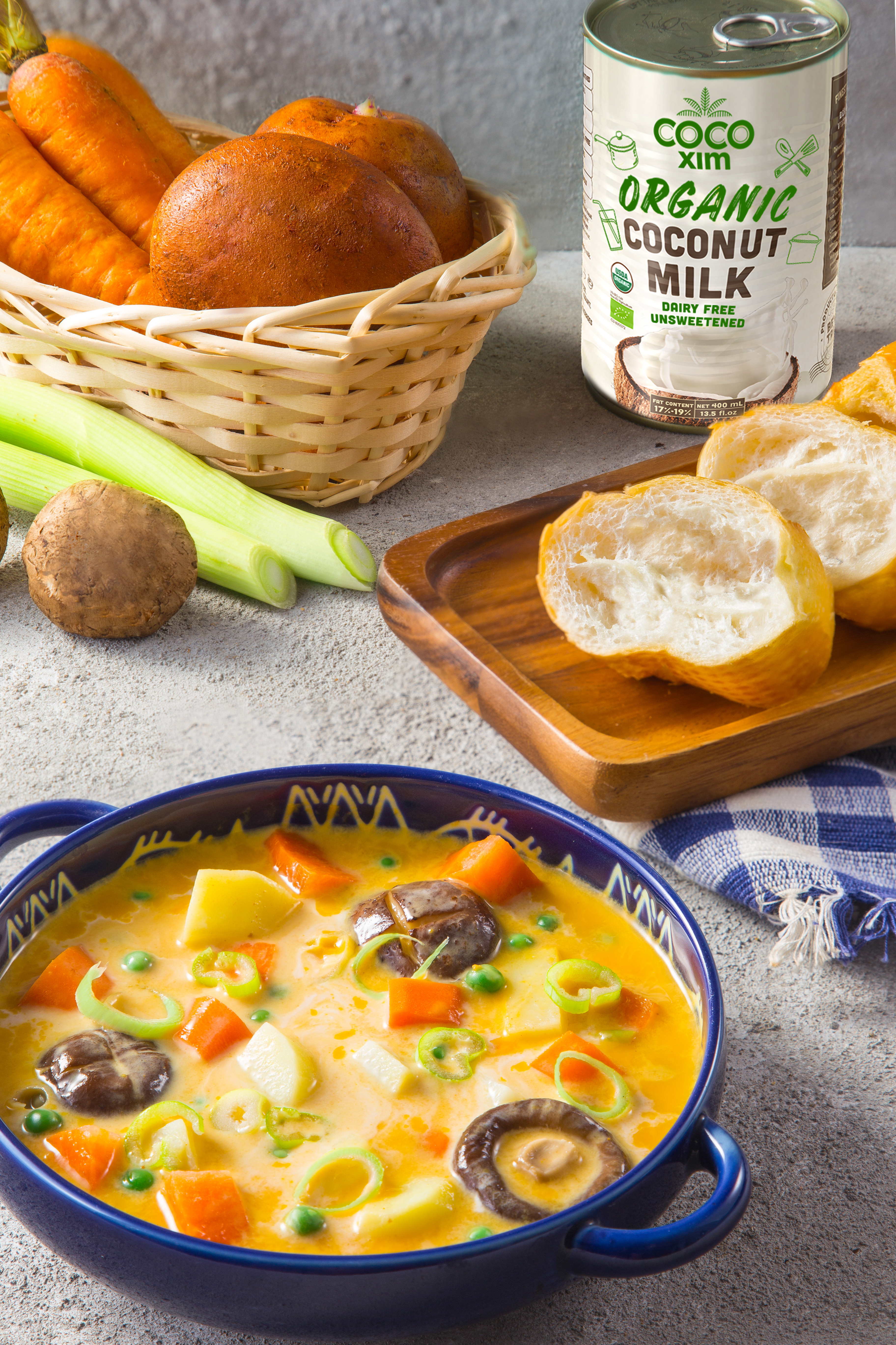 Ekologiškas kokosų kremas 400 ml, 17 - 19%