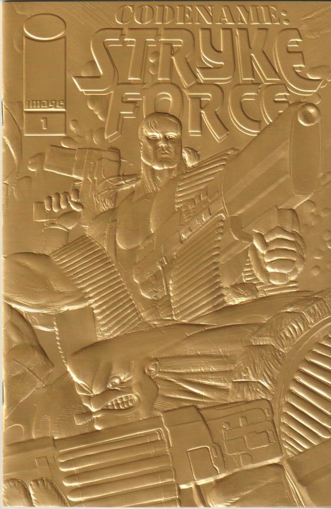 Codename Stryke Force #1 GOLD Variant - Very Rare