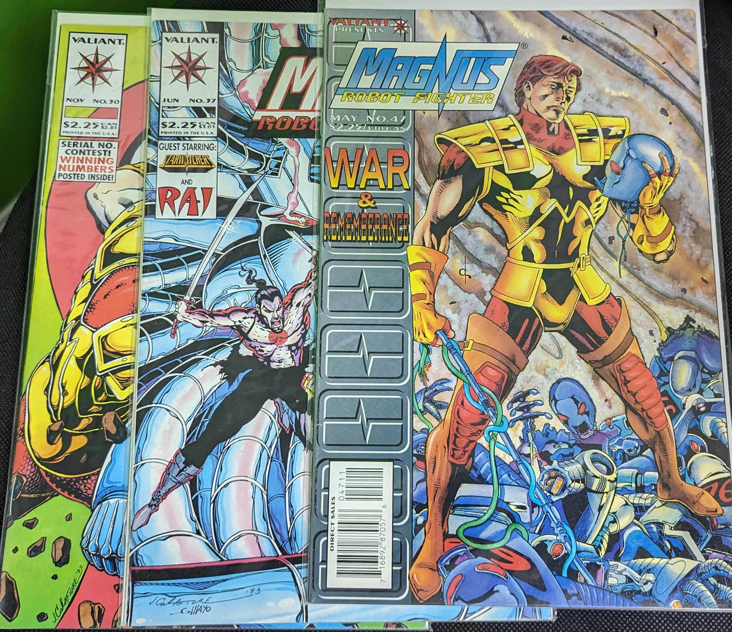 Magnus the Robot Fighter #30, #37, #47