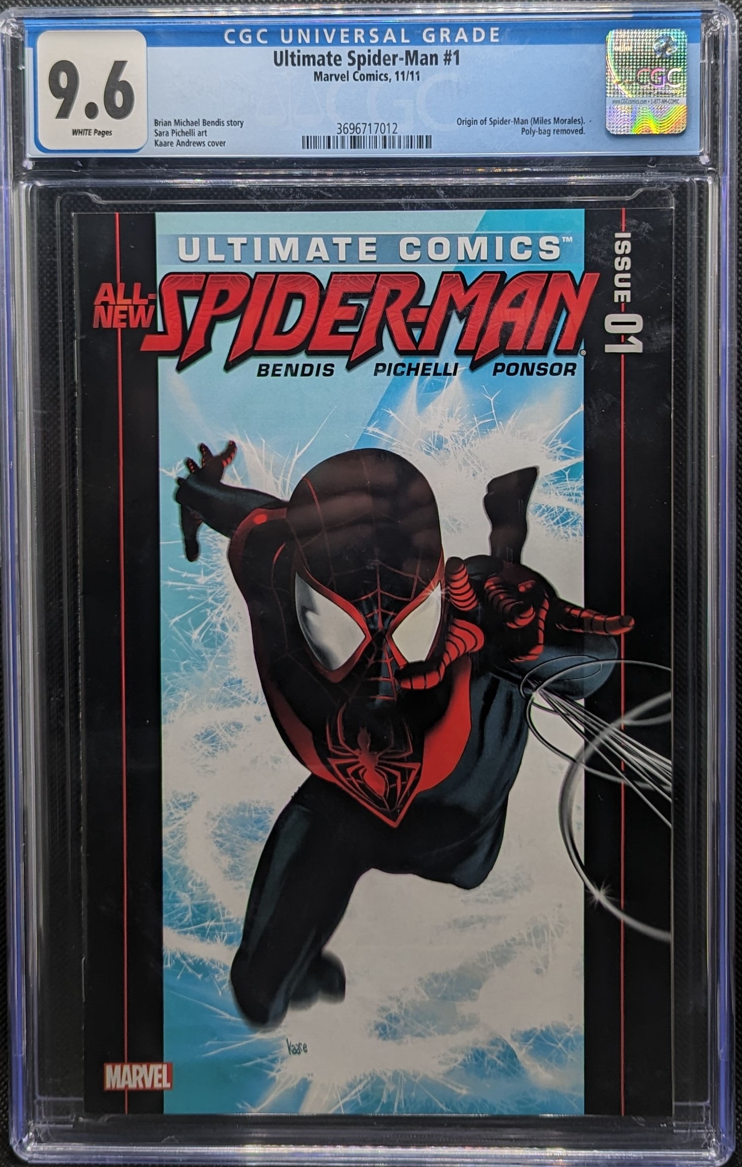 Ultimate Spider-Man #1 CGC 9.6